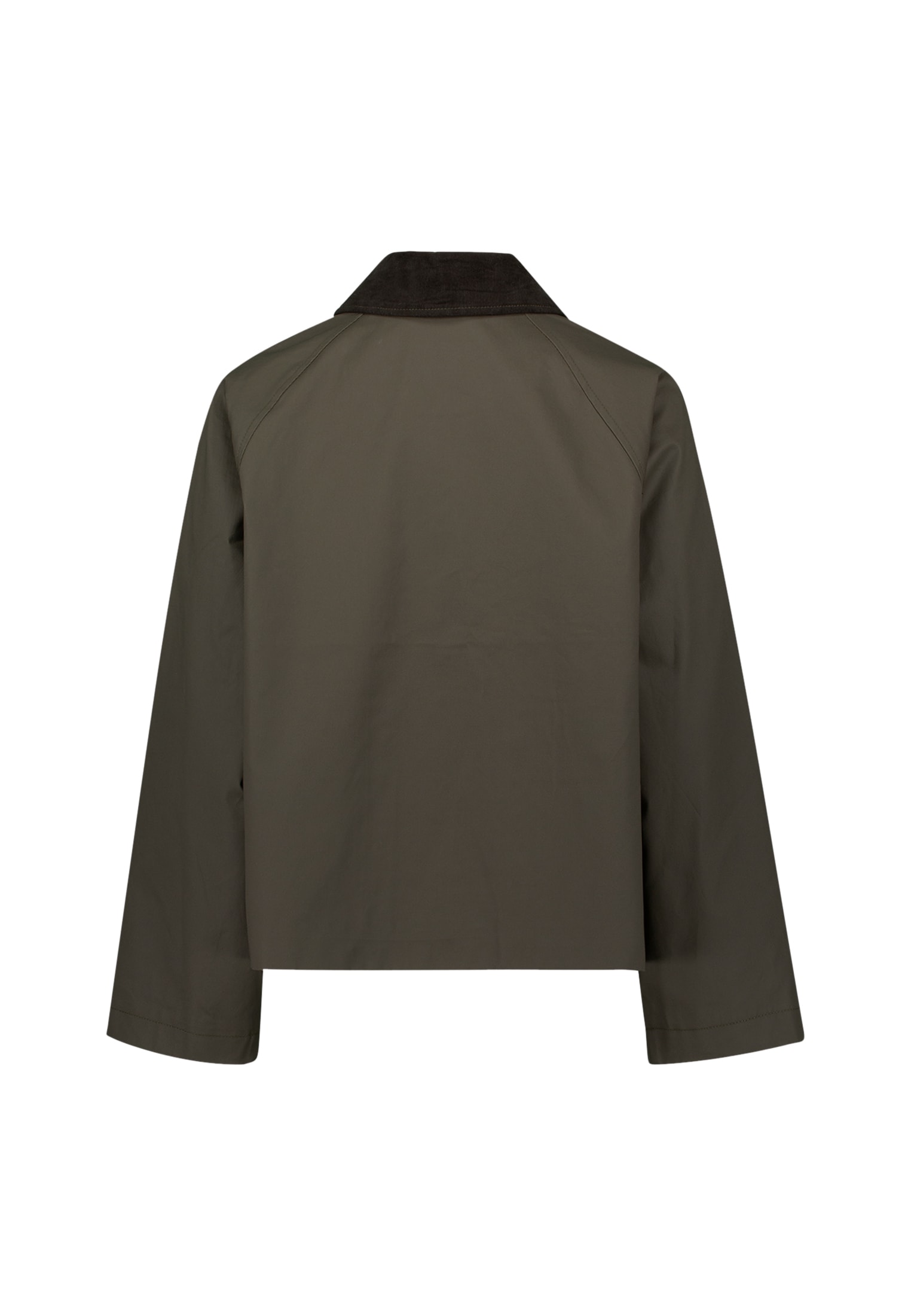 Zero Fieldjacket »zero Damen Jacke beschichtet mit Cordkragen«