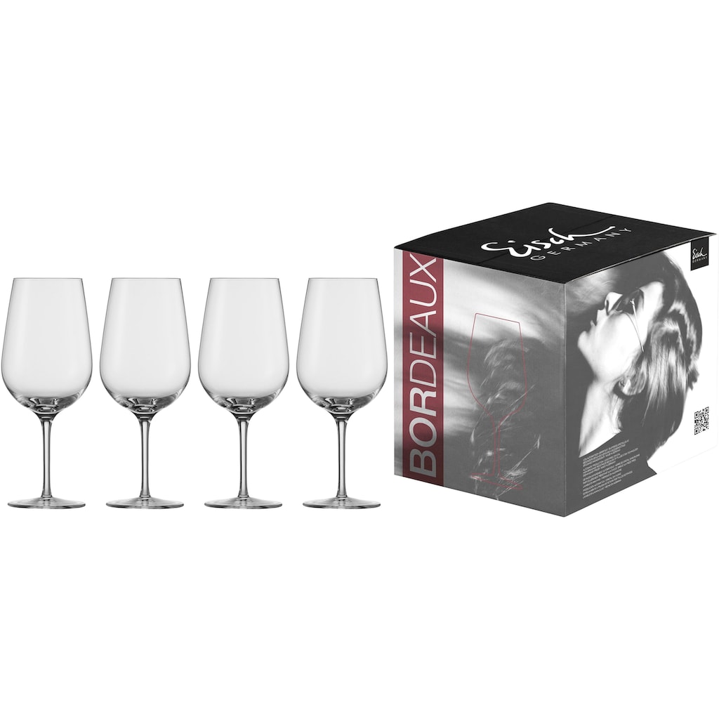 Eisch Rotweinglas »Vinezza«, (Set, 4 tlg.)