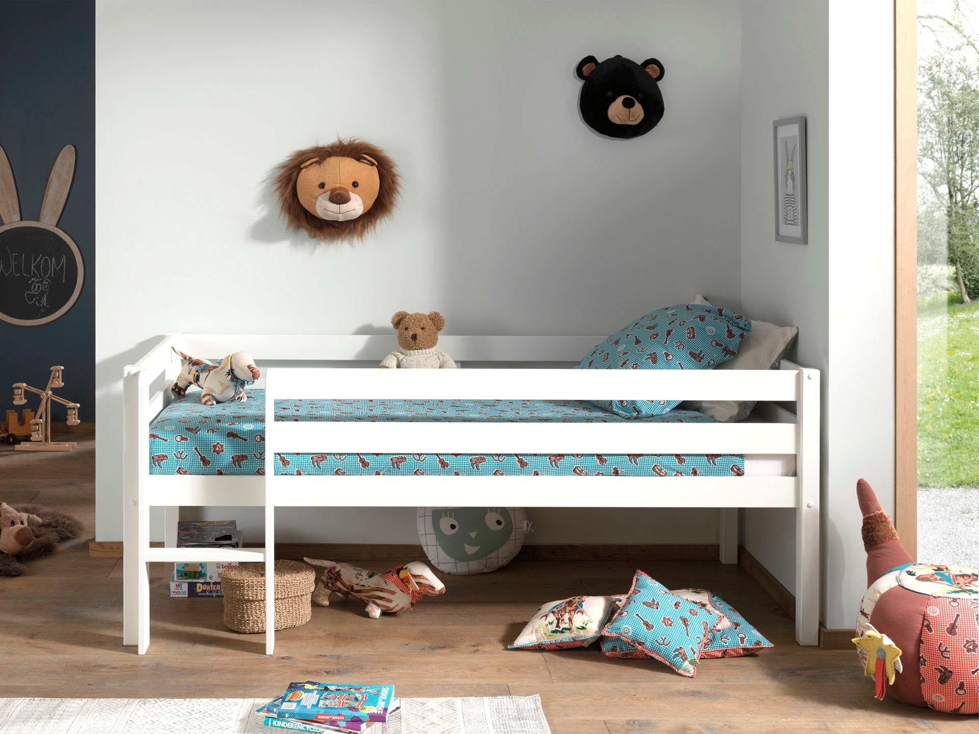 Vipack Spielbett "Pino, Kiefer massiv, Liegefläche 90/200, Made in Europe", günstig online kaufen