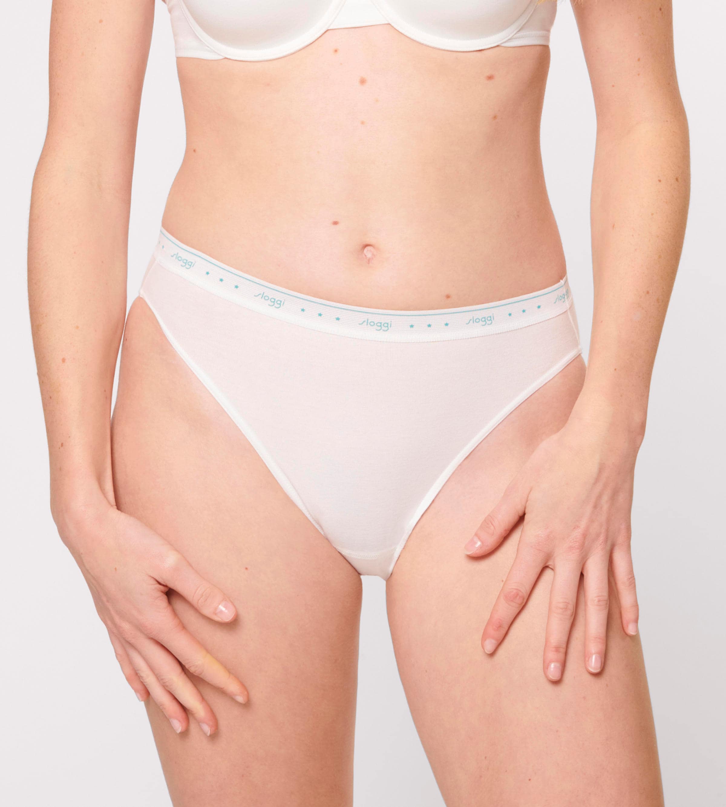 sloggi Tai-Slip »24/7 100«, (3er Pack), elastischer Bund mit sloggi-Logo-Schriftzug