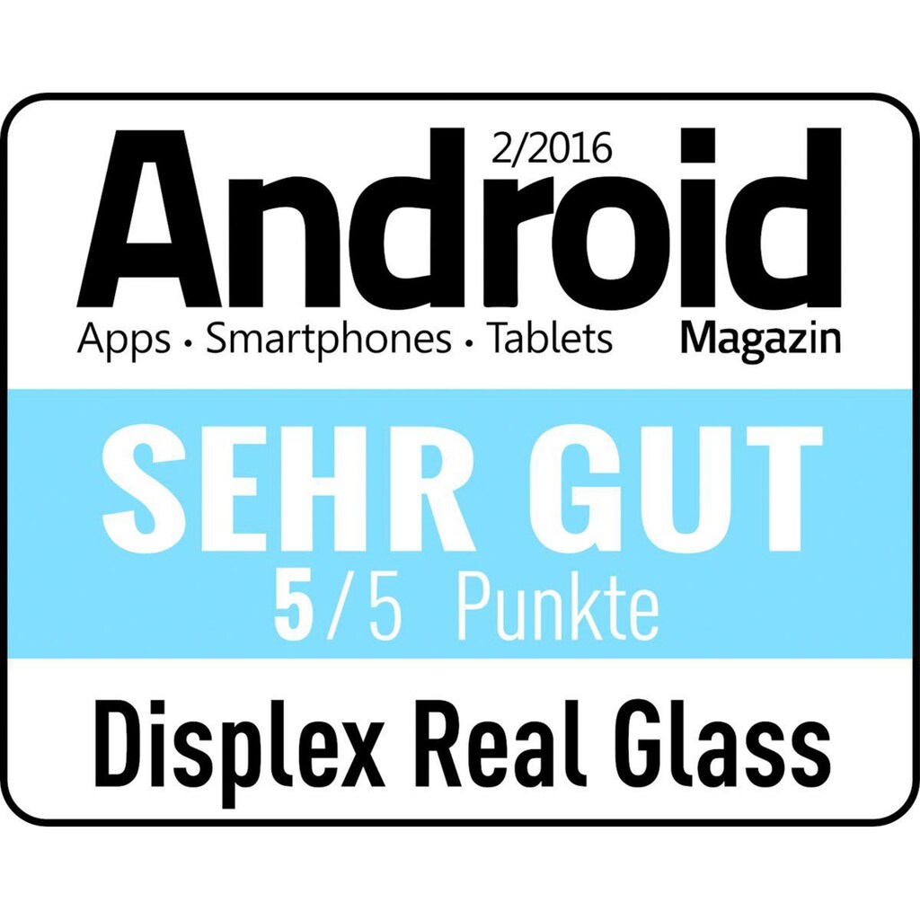 Displex Displayschutzglas »DISPLEX Real Glass Panzerglas für Apple iPhone 7/8/SE(2020) (4,7")«, für Apple iPhone 6-Apple iPhone 7-Apple iPhone 8-Apple iPhone SE 2020