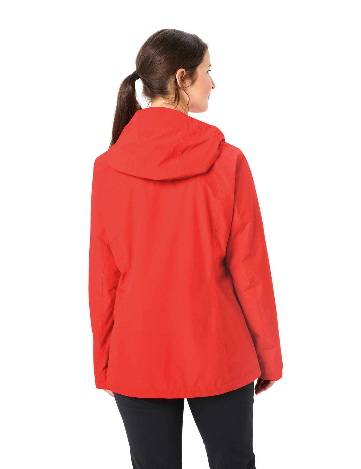 VAUDE Regenjacke »WOMEN'S STRATHCONA JACKET« mit Kapuze mit Kapuze mit Kordelzug, wasserdicht, winddicht, atmungsaktiv