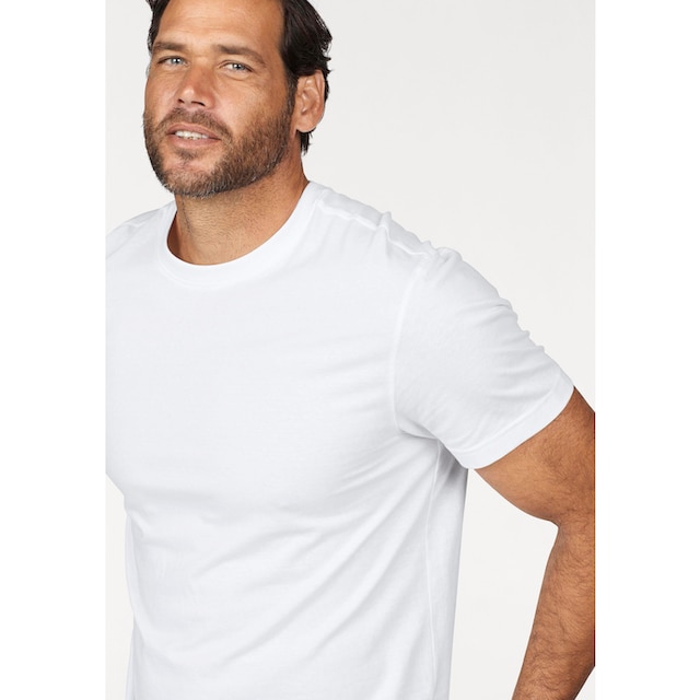 Man\'s World T-Shirt, (Packung, 3 tlg., 3er-Pack), Basic Farben ▷ kaufen |  BAUR