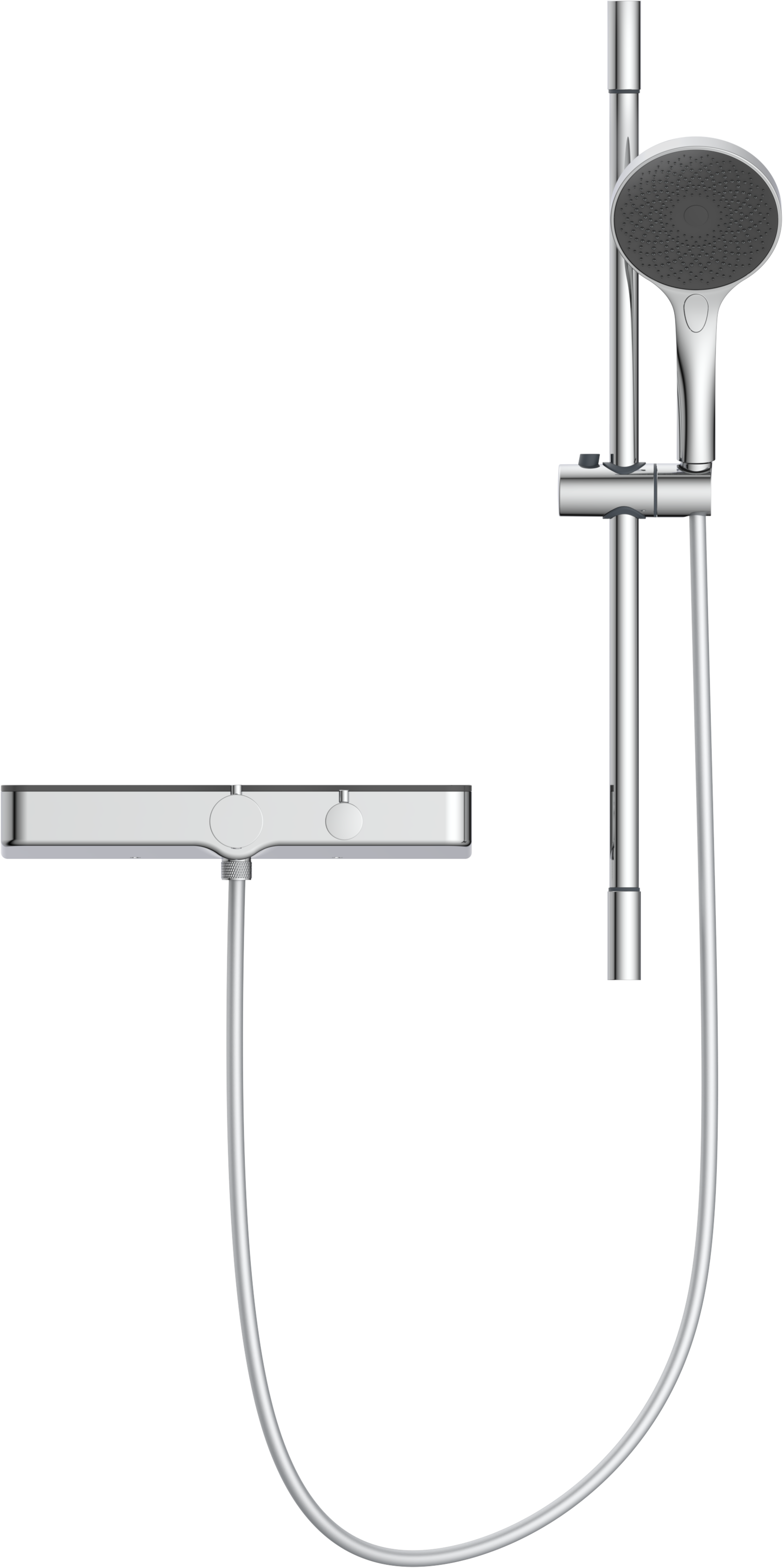 Schütte Duschsystem »Boston«, Eco-Stopp-Funktion, Antikalk-Noppen, wassersparend
