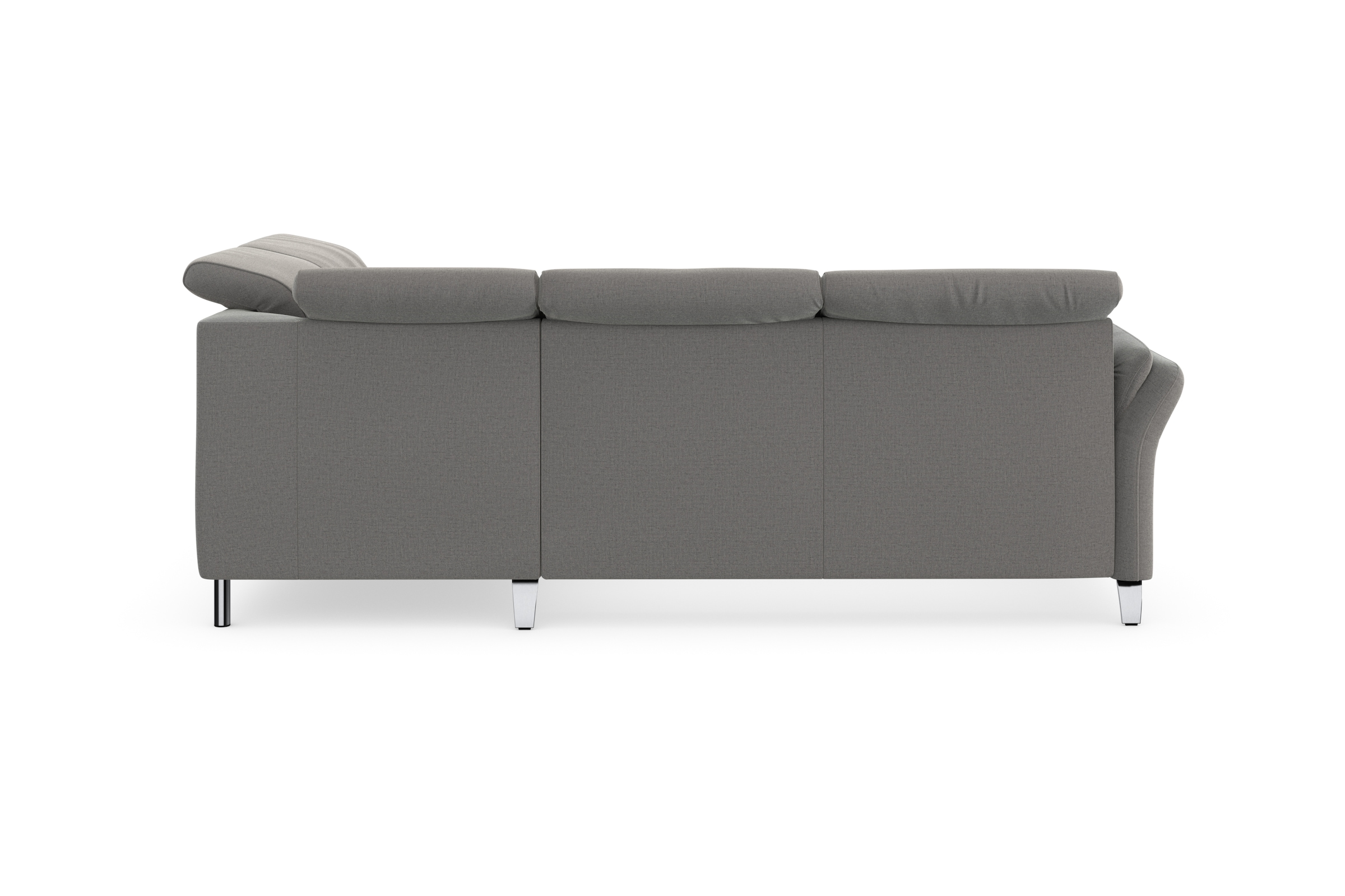 sit&more Ecksofa »Grenoble L-Form mit Federkern«, wahlweise mit Bettfunktion, Bettkasten, Arm- und Kopfteilverstellung