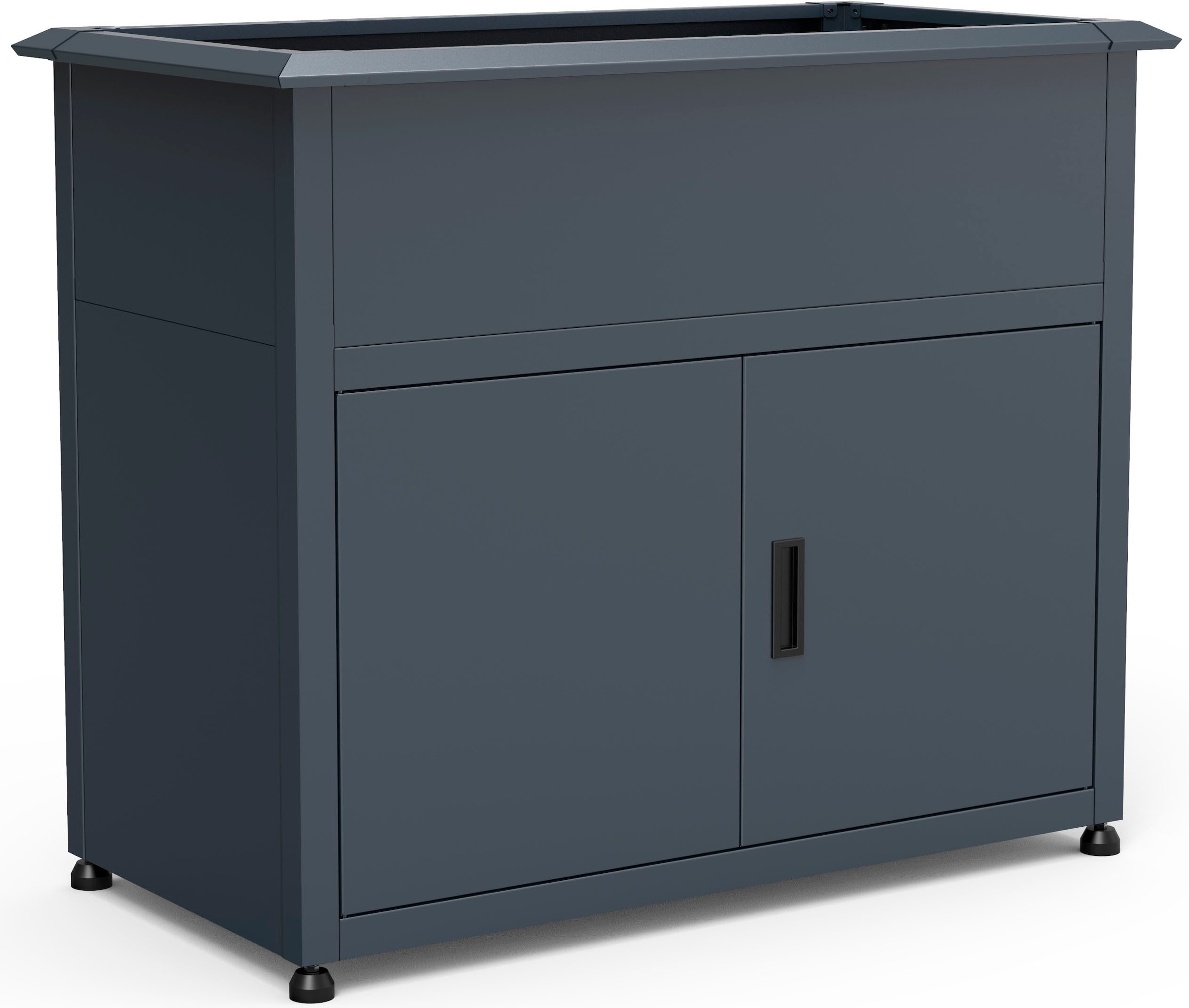 WESTMANN Hochbeet »Plexa« BxTxH: 100x50x85 cm, mit Stauraum & Schneckenkante