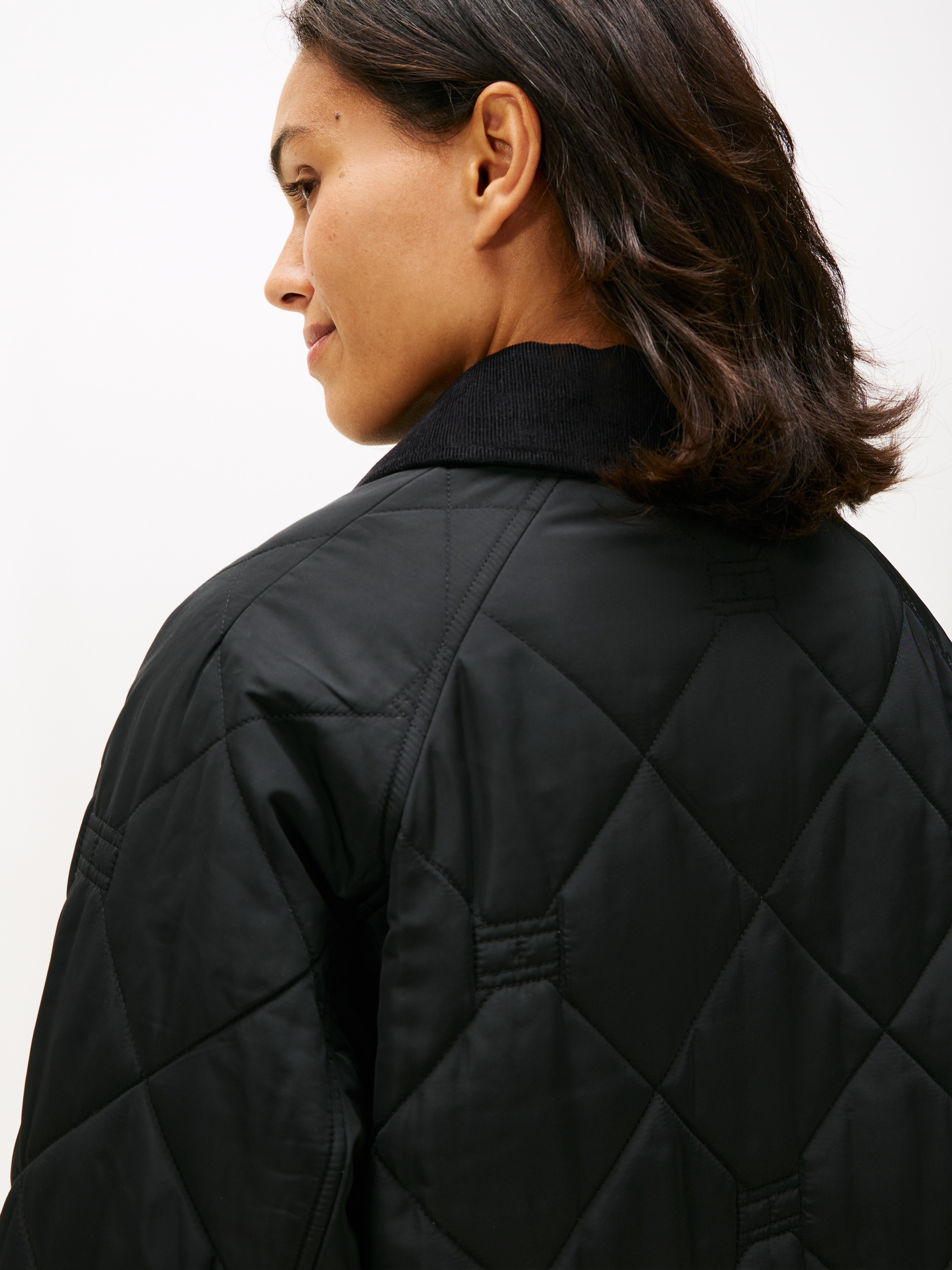 Tommy Hilfiger Steppmantel »PADDED FLAG QUILTED COAT«