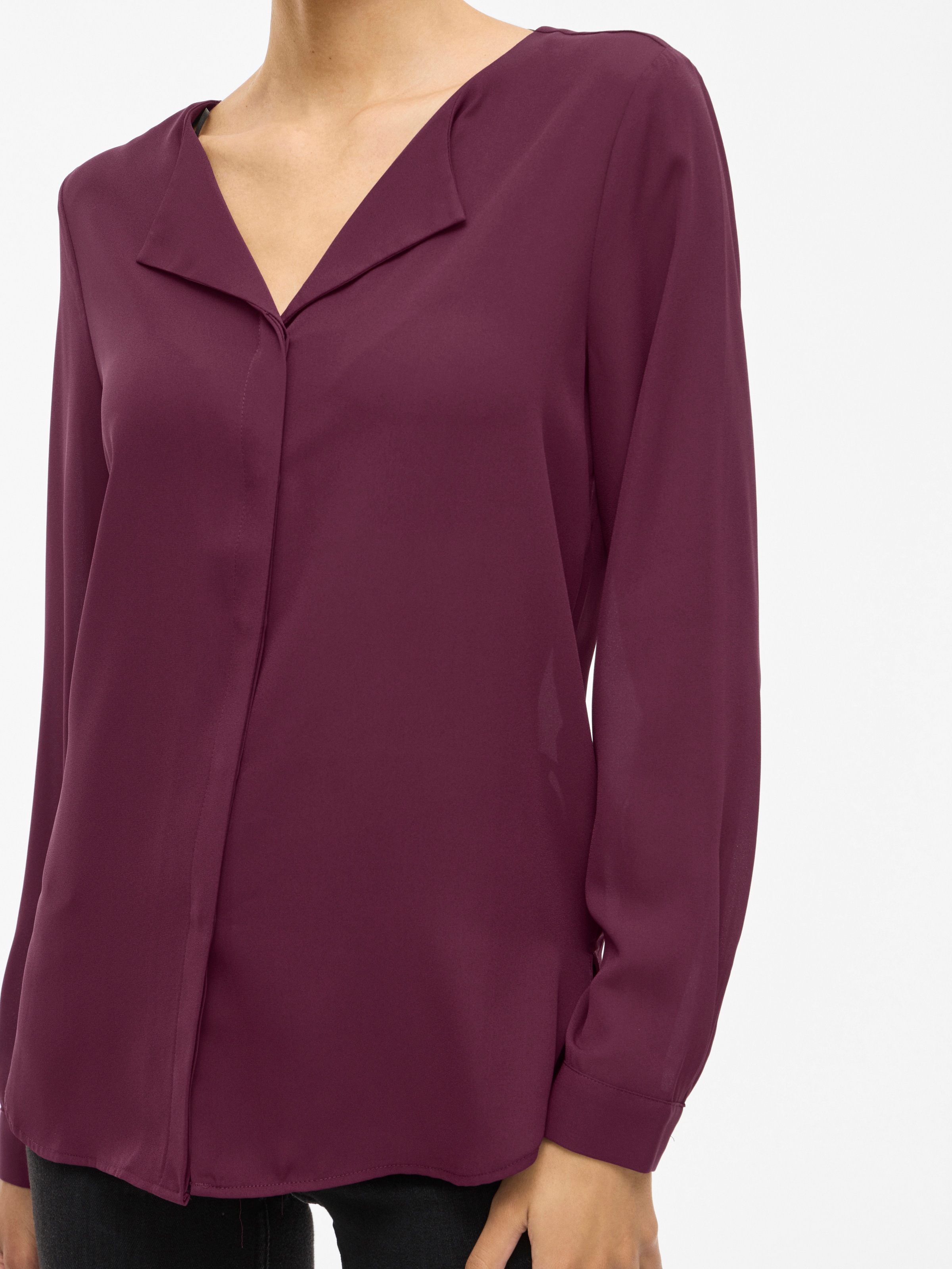 Vila Blusenshirt "VILUCY L/S SHIRT - NOOS" günstig online kaufen