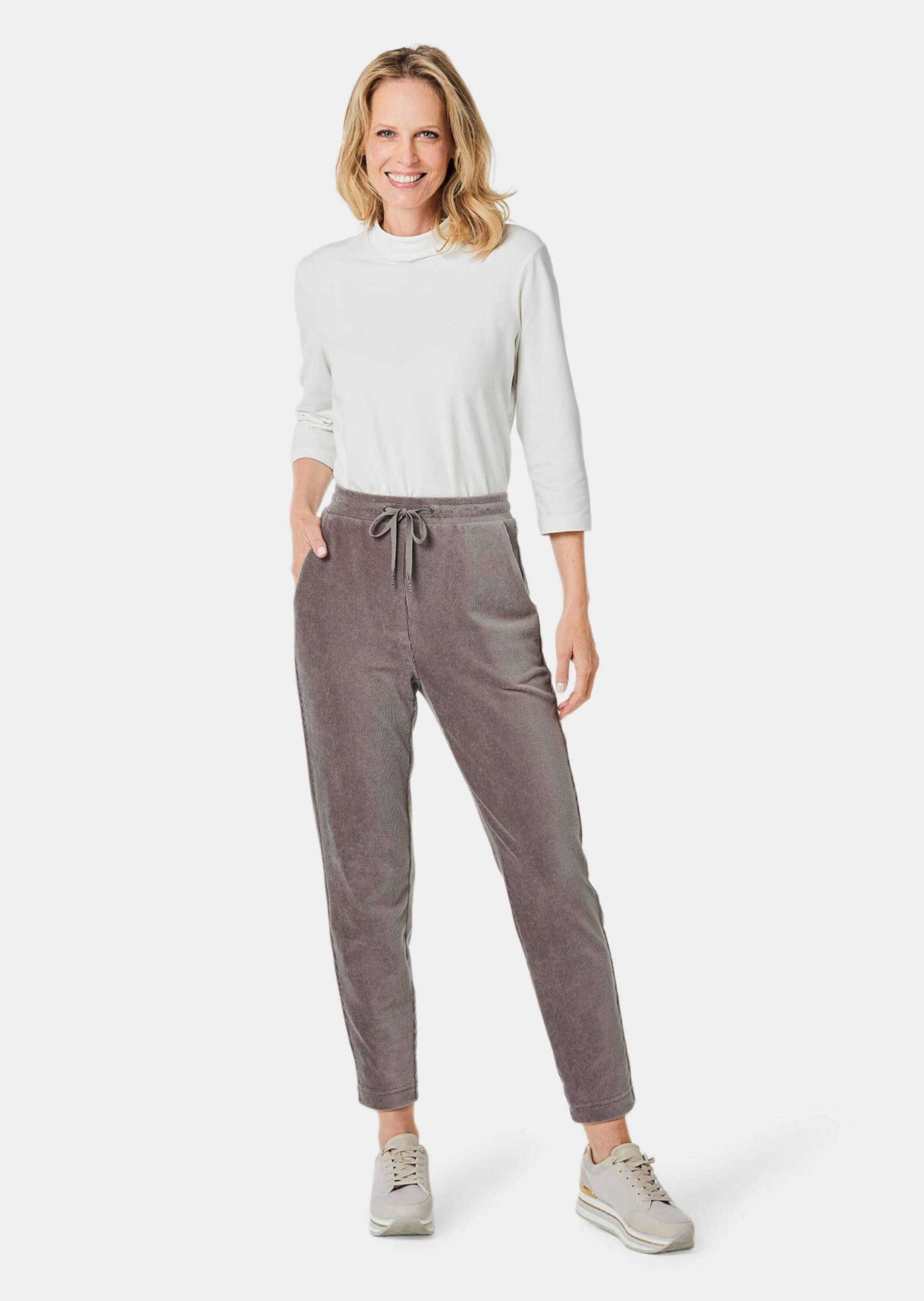 GOLDNER 2-in-1-Hose "Kurzgröße Lässige Casualhose SARA mit Tunnelzug" günstig online kaufen