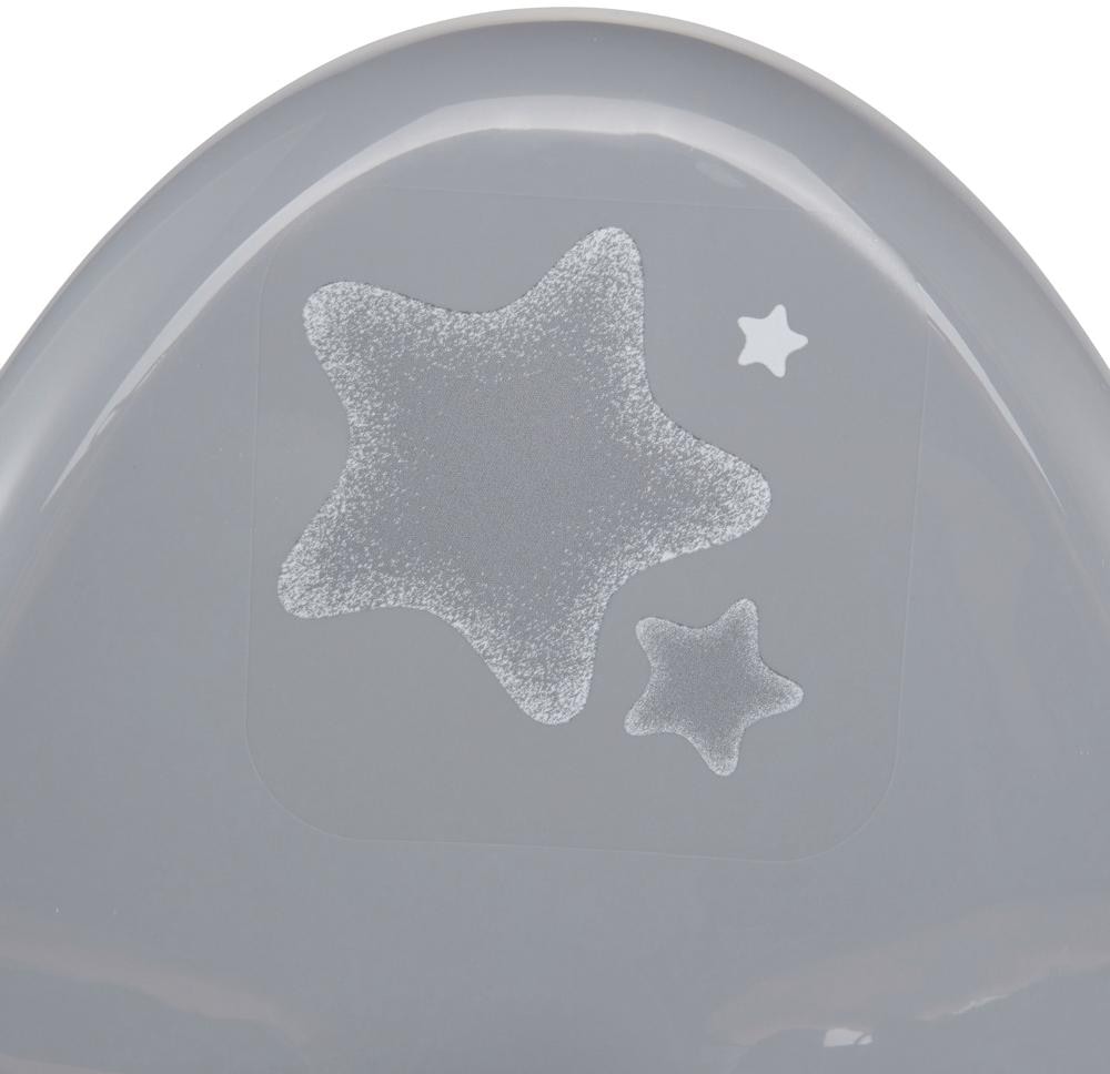 keeeper Töpfchen »Stars, grau«, (Set, 3 tlg.), Kinderpflege-Set - Töpfchen, Toilettensitz und Tritthocker