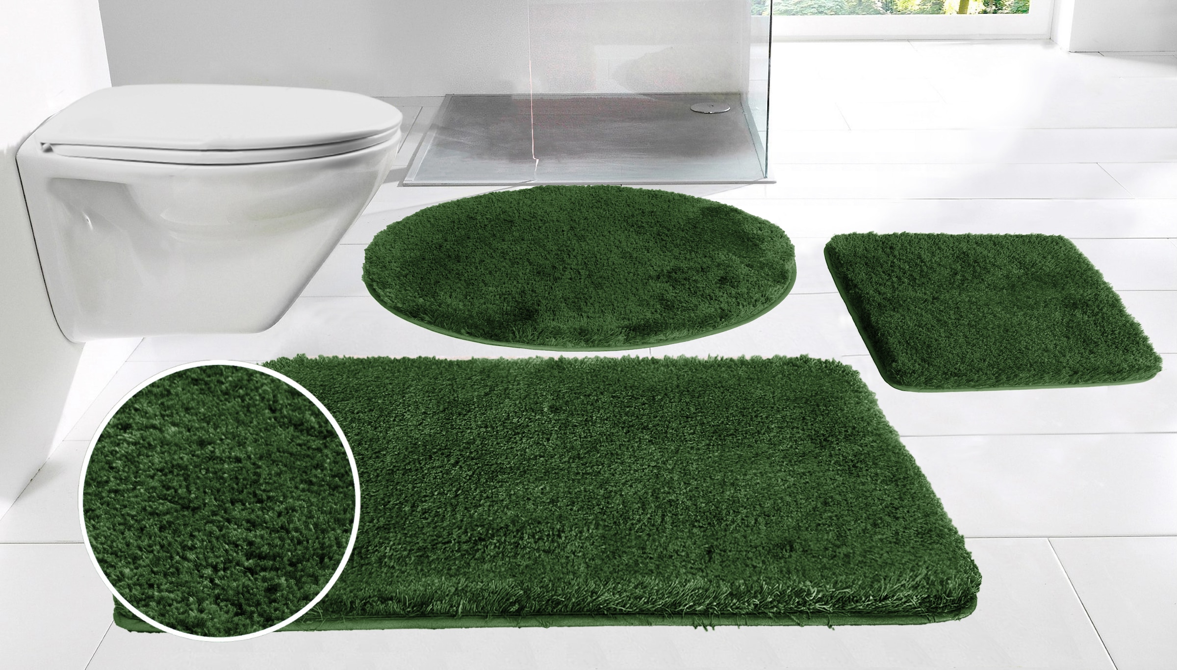 Möve Badematte "Superwuschel, Badvorleger, Badezimmer Teppich" Höhe 40 mm r günstig online kaufen