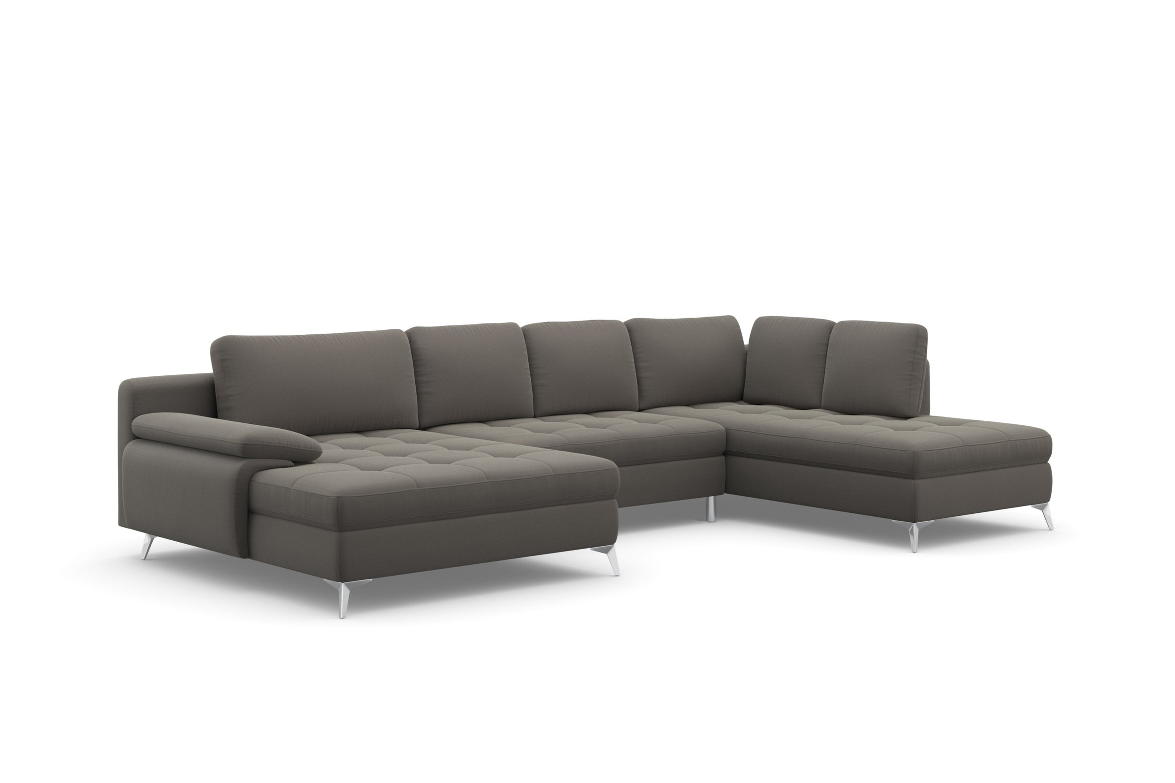 Thumbnail - sit&more Wohnlandschaft "Latigo U-Form", mit Mega-Recamiere, wahlweise mit Bettfunktion und Bettkasten