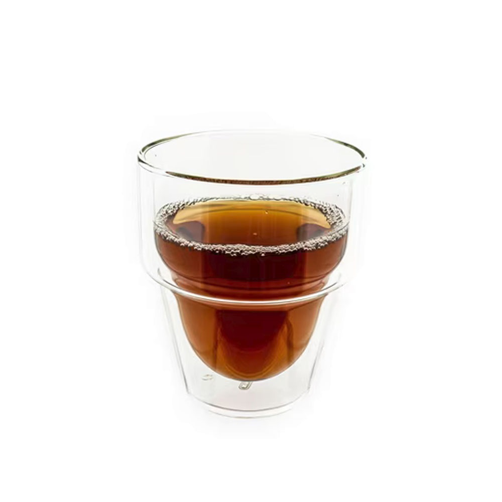 Mulex Latte-Macchiato-Glas »Mulex Gläser Set Duo Large«, (Set, 2 tlg., 2tlg. Gläser Set, je 350 ml), doppelwandiges Trinkglas ideal f. Kaffee, Cappuccino, Latte Macchiatto