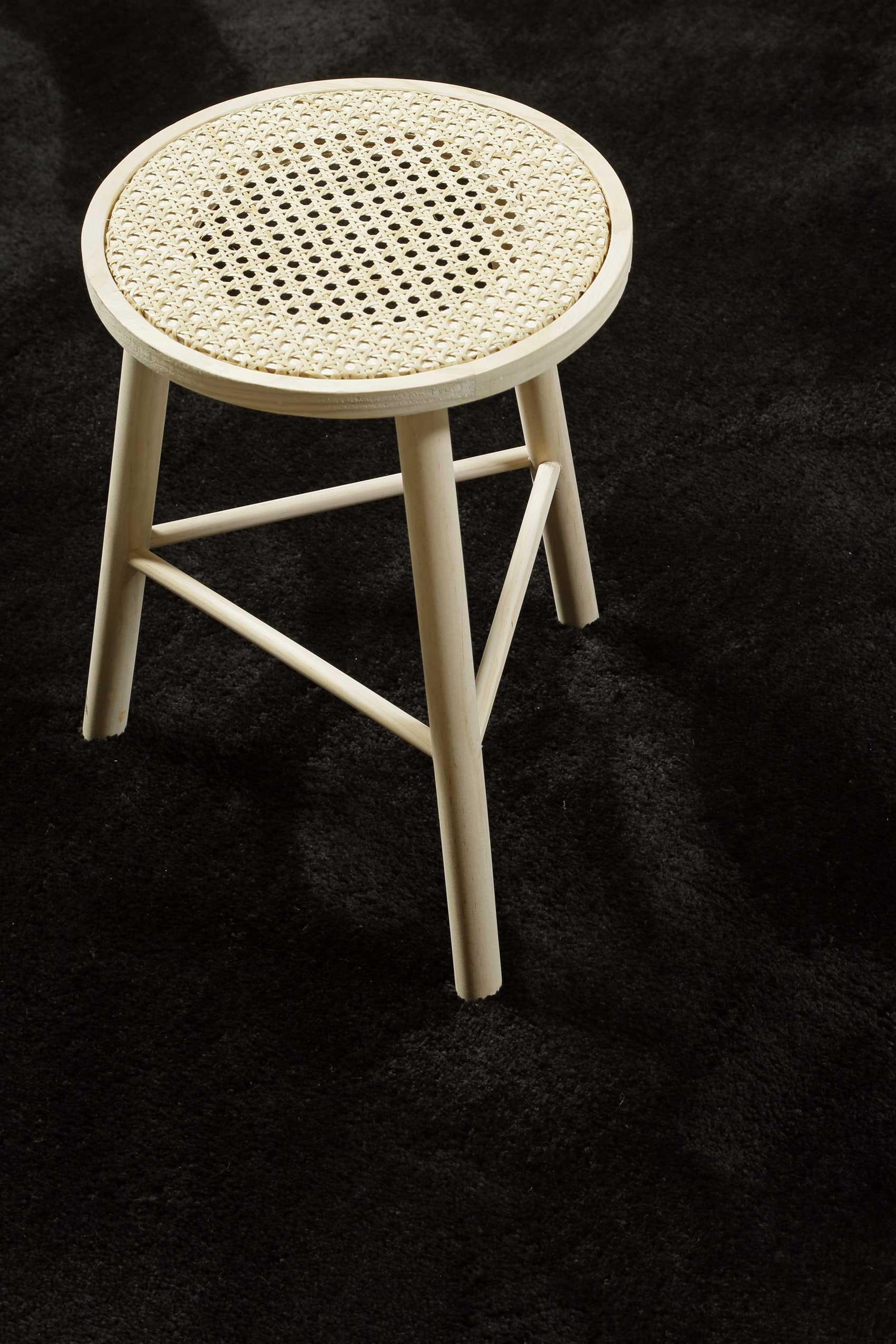 Homie Living Teppich »Pisa«, rund, 25 mm Höhe, Hochflor, Microfaser, uni, weich, Shaggy, Wohnzimmer, Schlafzimmer