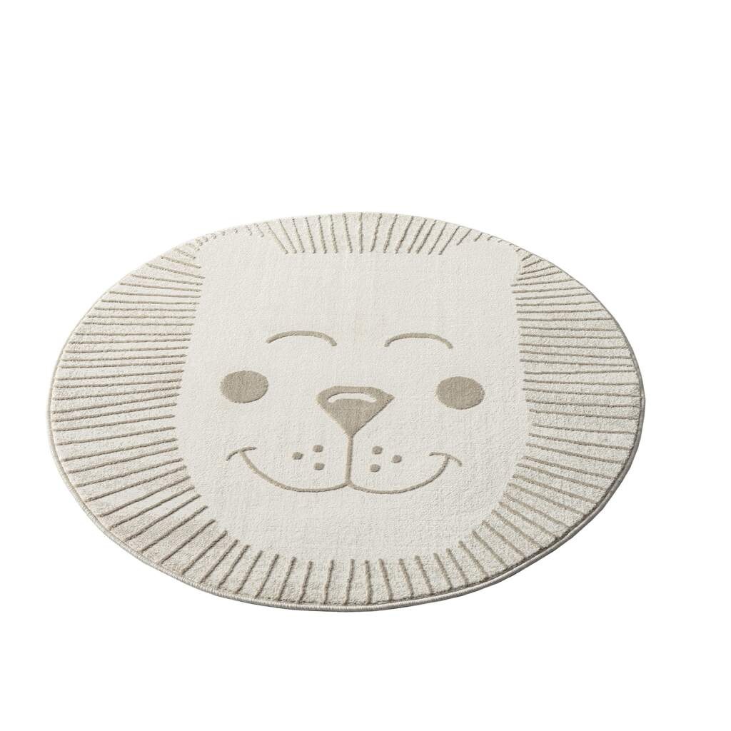 Carpet City Kinderteppich "MARA714" rund 11 mm Höhe Kinderzimmer, Kurzflor, günstig online kaufen