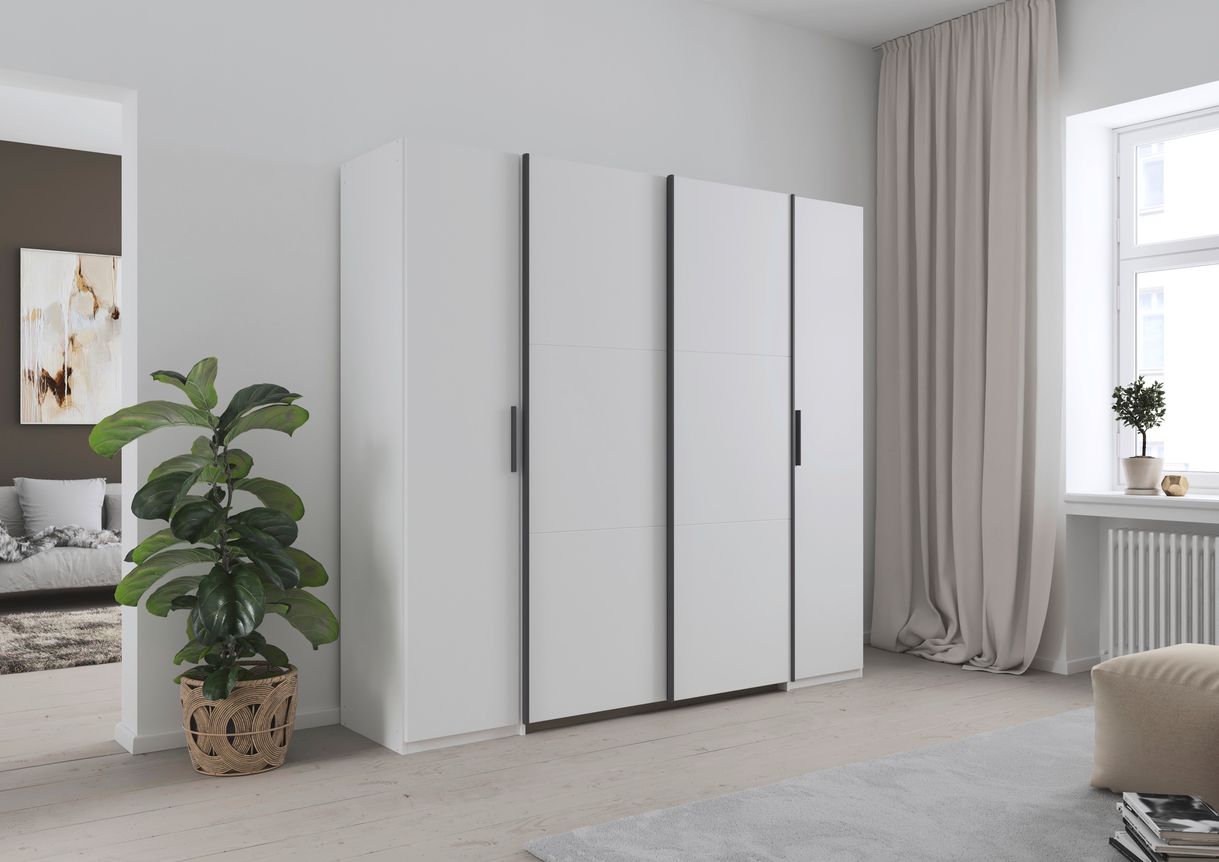 rauch Schwebetürenschrank "Kleiderschrank Schrank Breiten 131/175/218/261 c günstig online kaufen