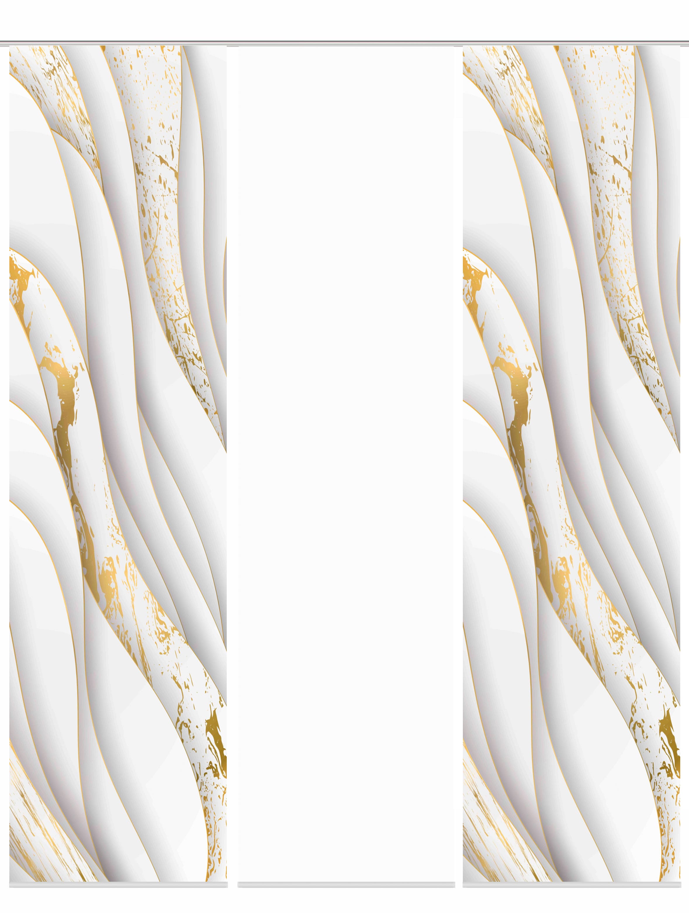 HOME WOHNIDEEN Schiebegardine "GULDO" Paneelwagen 3 Stk. tlg. Schiebevorhan günstig online kaufen