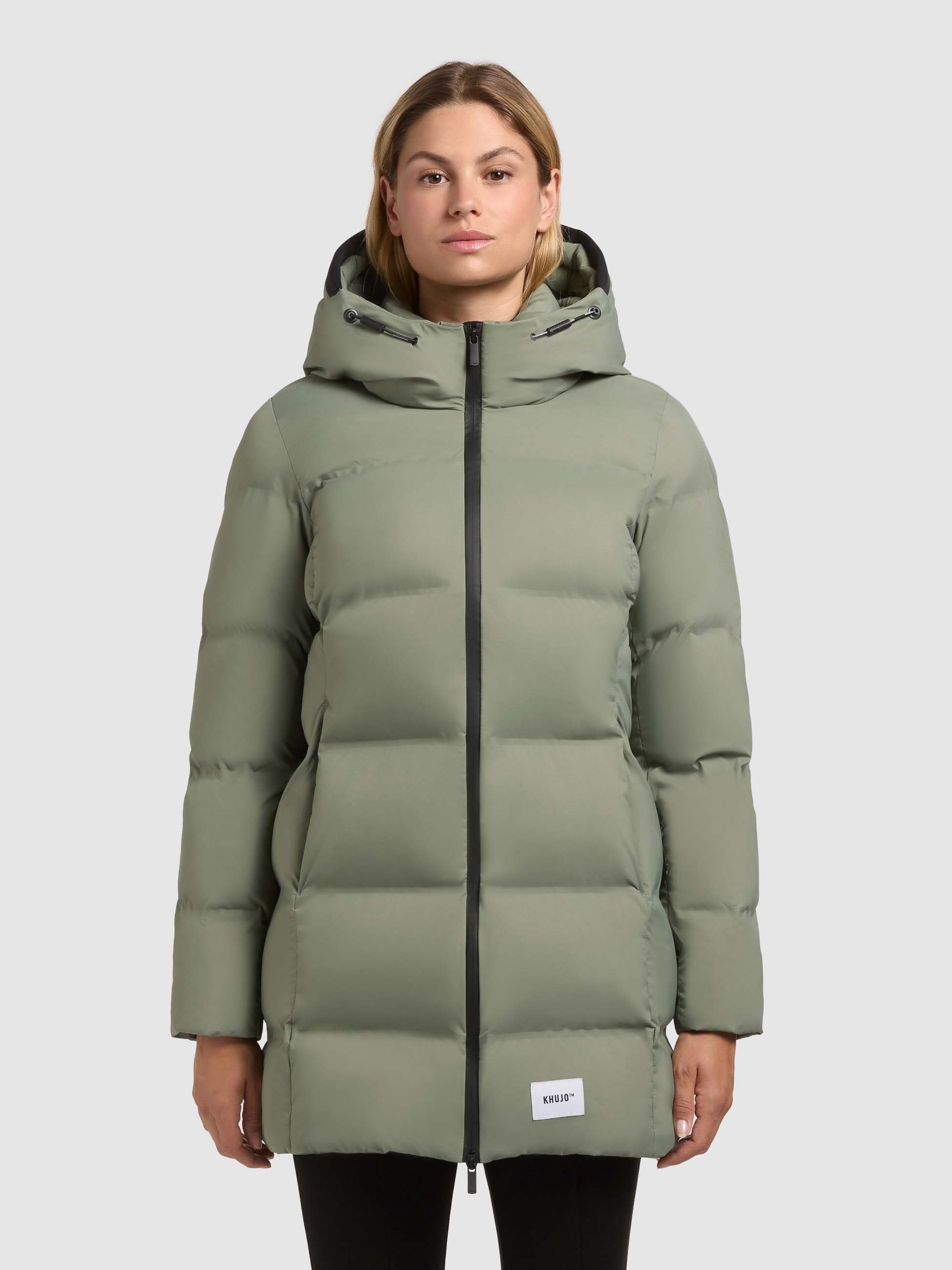 khujo Steppjacke »TANARE3«, mit Kapuze
