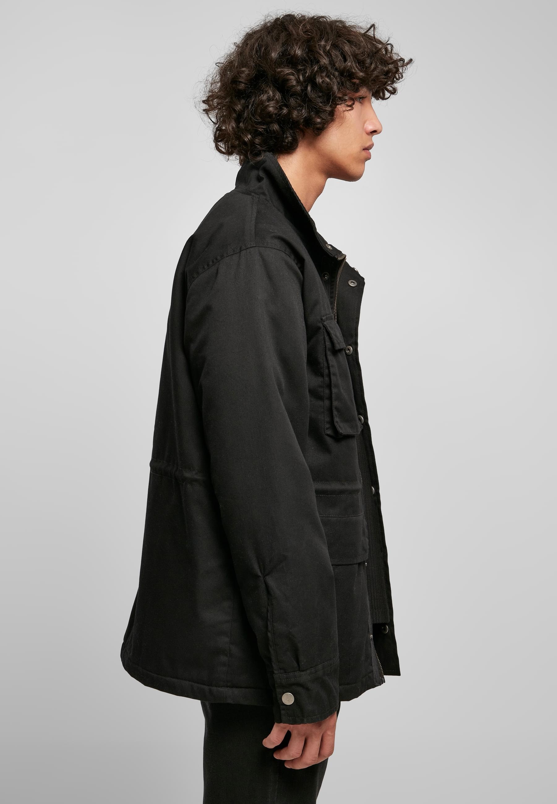 URBAN CLASSICS Allwetterjacke »Urban Classics Herren Big M-65 Jacket«, (1 St.), ohne Kapuze