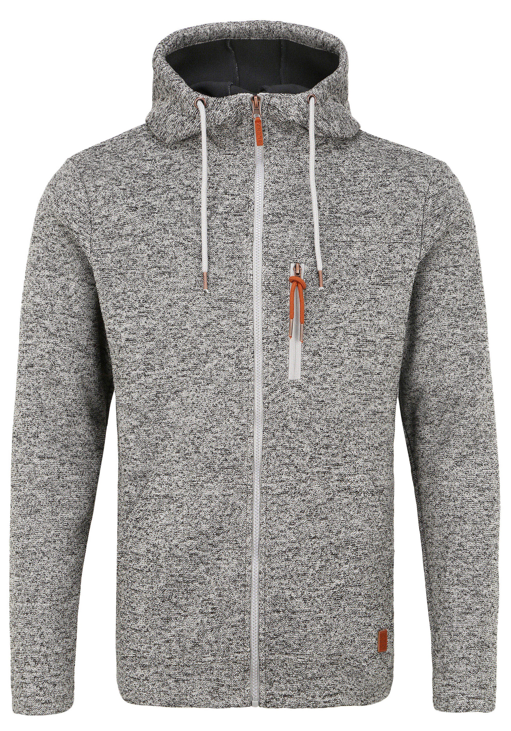 Blend Cardigan "BHPinheiro", Fleecejacke mit Kapuze und Eingrifftaschen günstig online kaufen