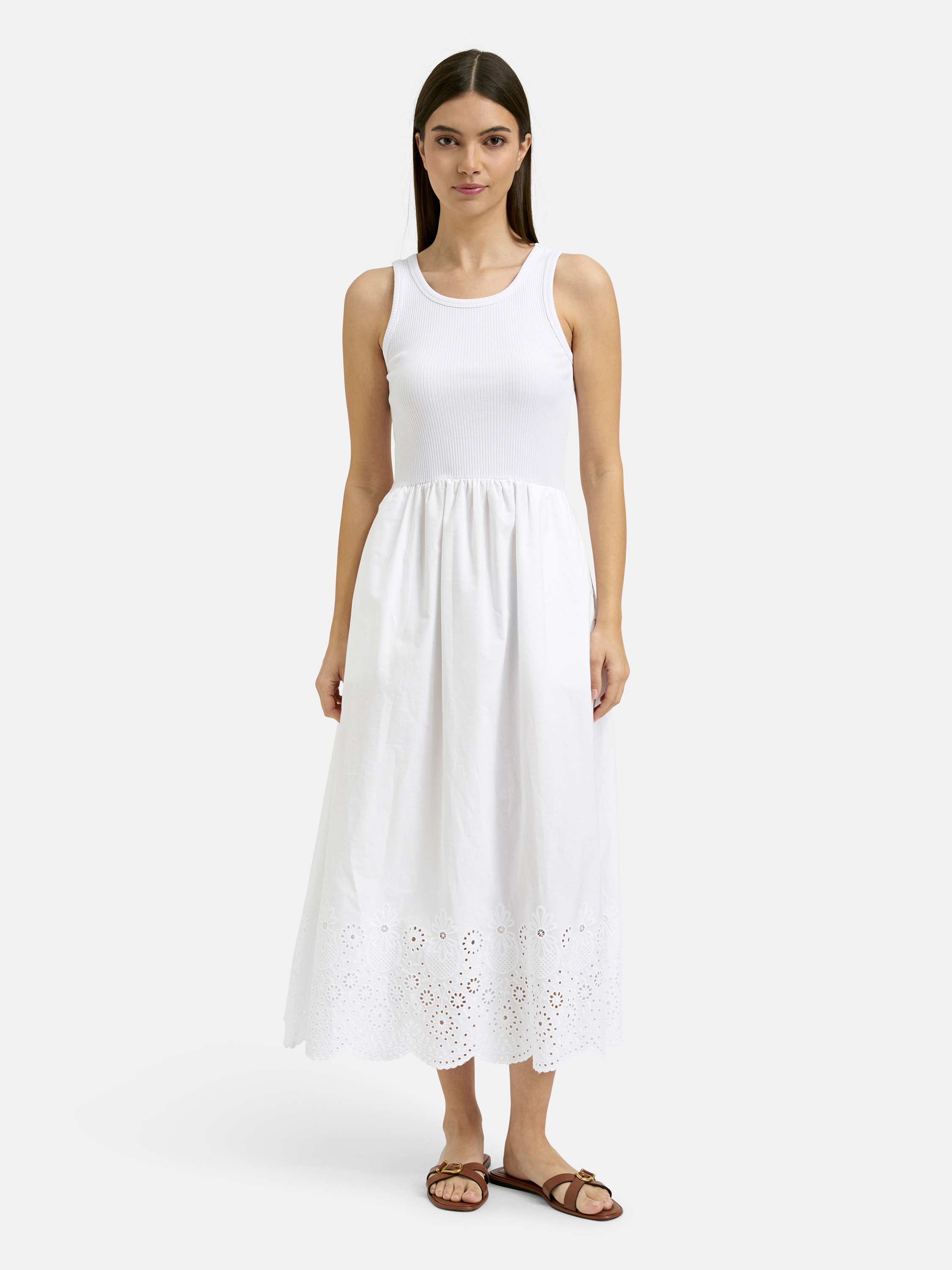Smith & Soul Sommerkleid Eingrifftaschen aus Baumwolle