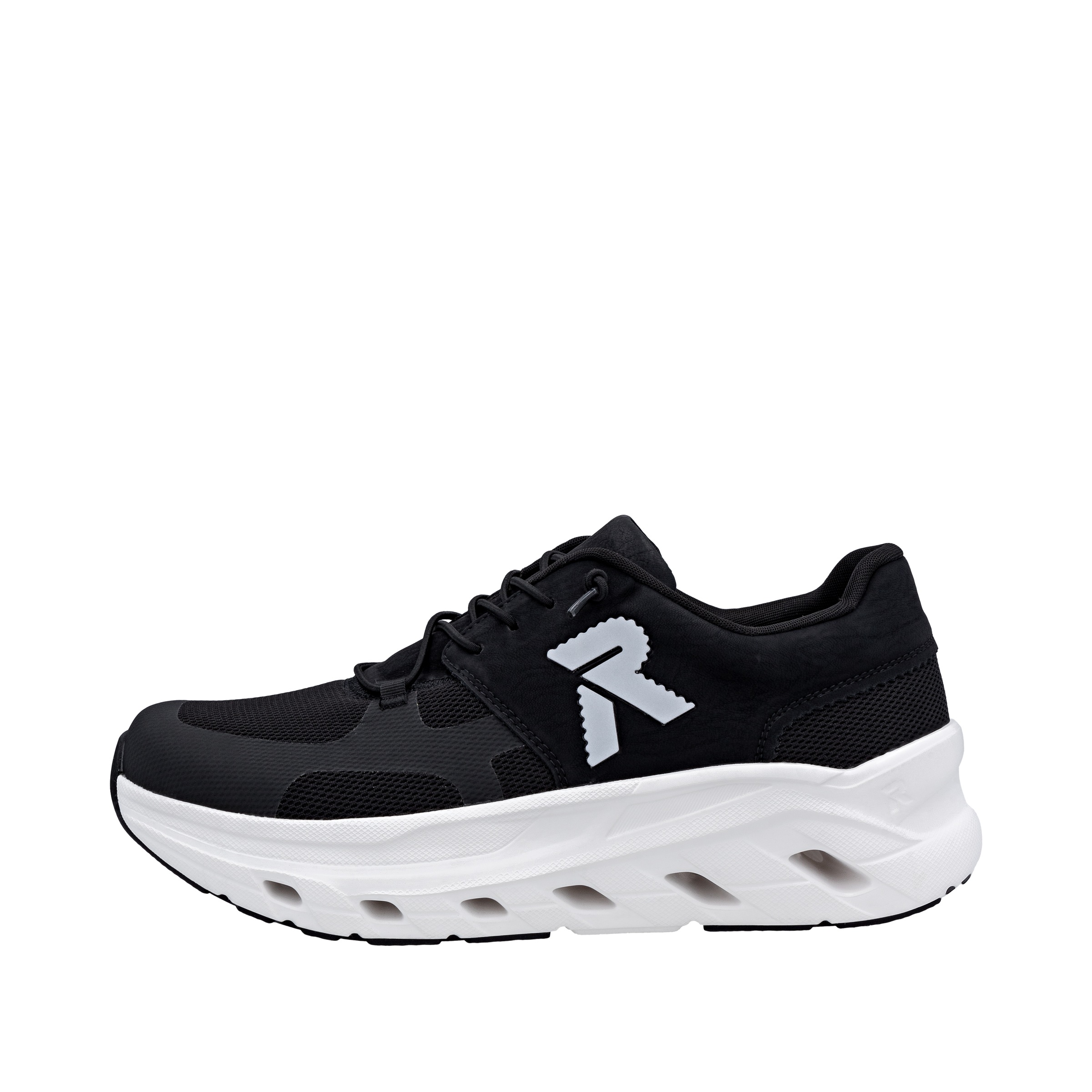 RIEKER Sport Slip-On Sneaker, Freizeitsneaker, Halbschuh, Schlupfschuh mit gepolstertem Schaftrand