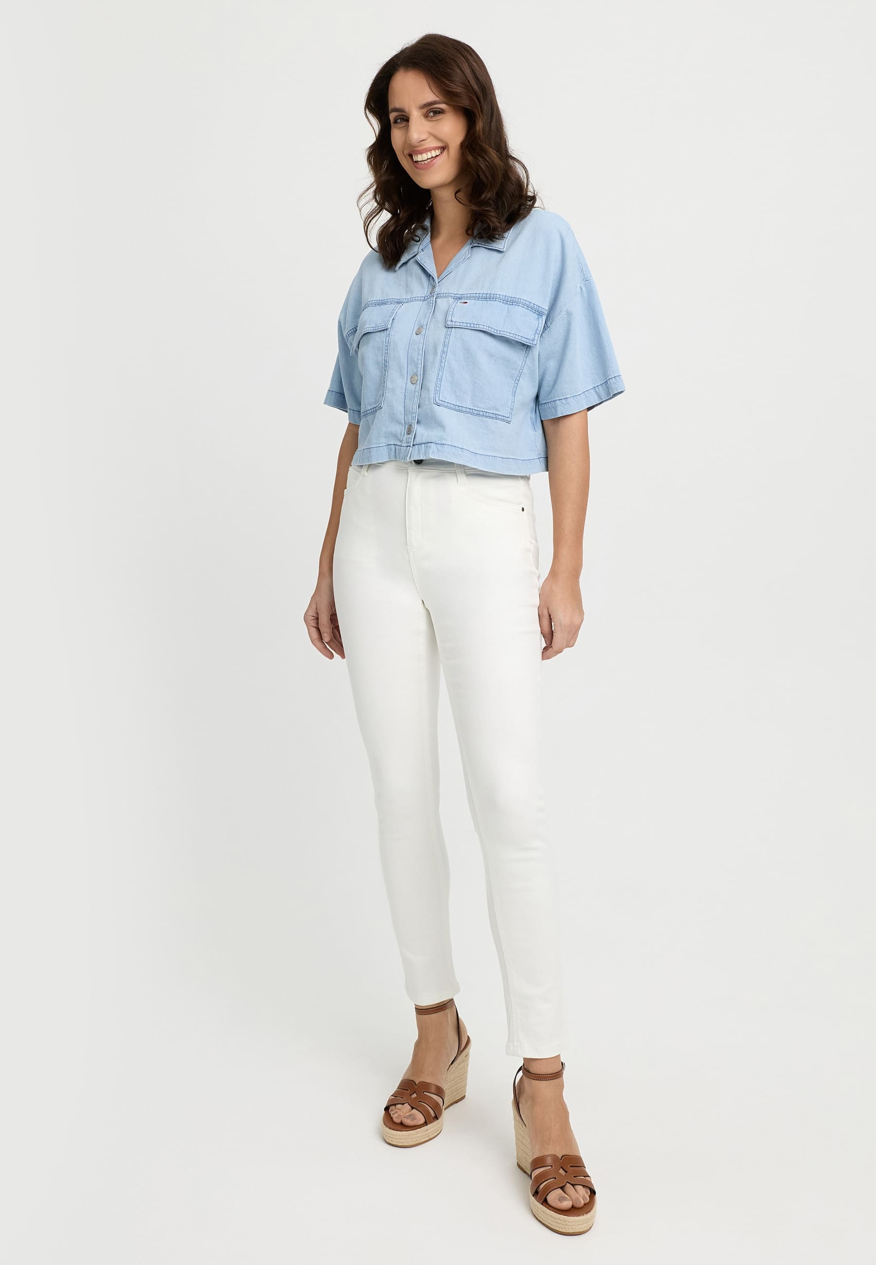 wonderjeans High-waist-Jeans "Skinny" in körperbetonter Passform günstig online kaufen