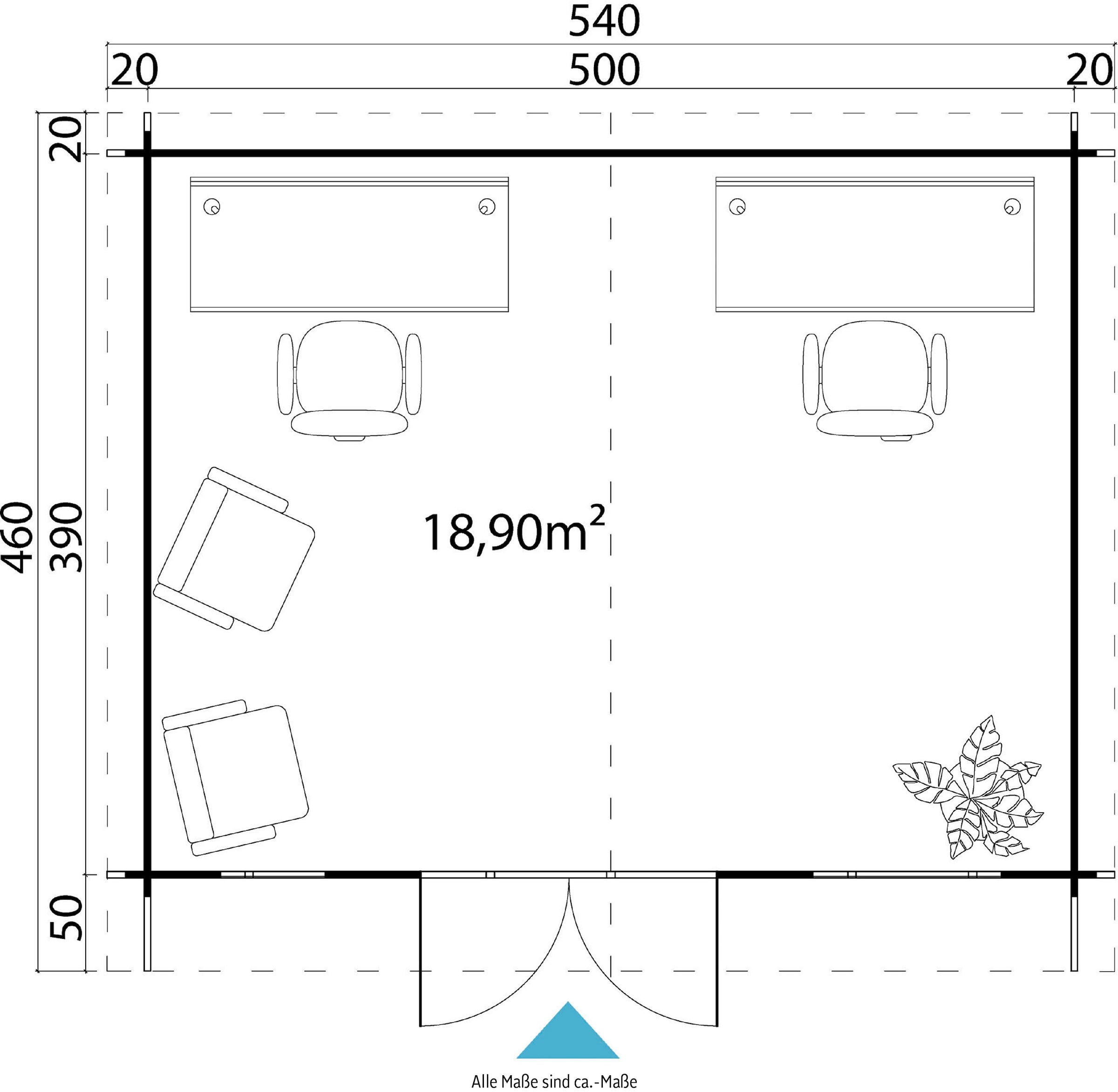 LASITA MAJA Gartenhaus »DORSET«