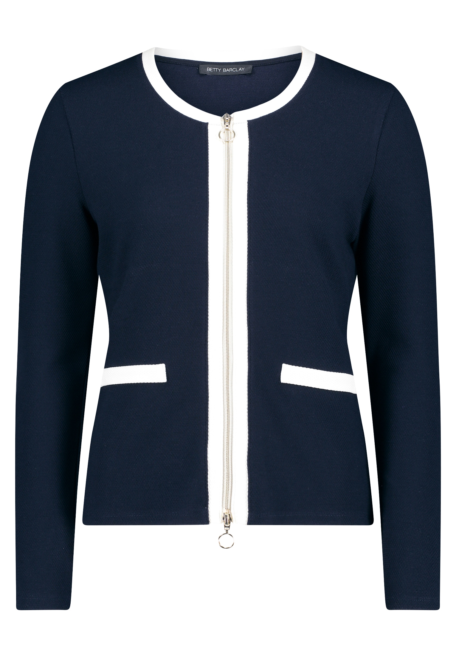 Betty Barclay Sweatjacke "Betty Barclay Shirtjacke mit Struktur", Materialm günstig online kaufen