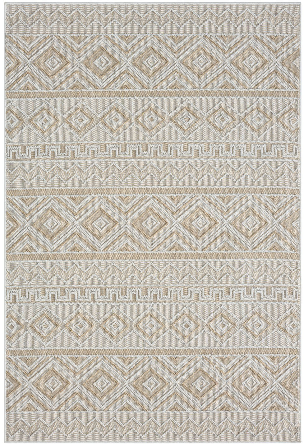Thumbnail - Myflair Möbel & Accessoires Teppich "Vera, LAGERRÄUMUNG" rechteckig 8 mm Höhe modernes Design, In & Outdoor geeignet, Ba...