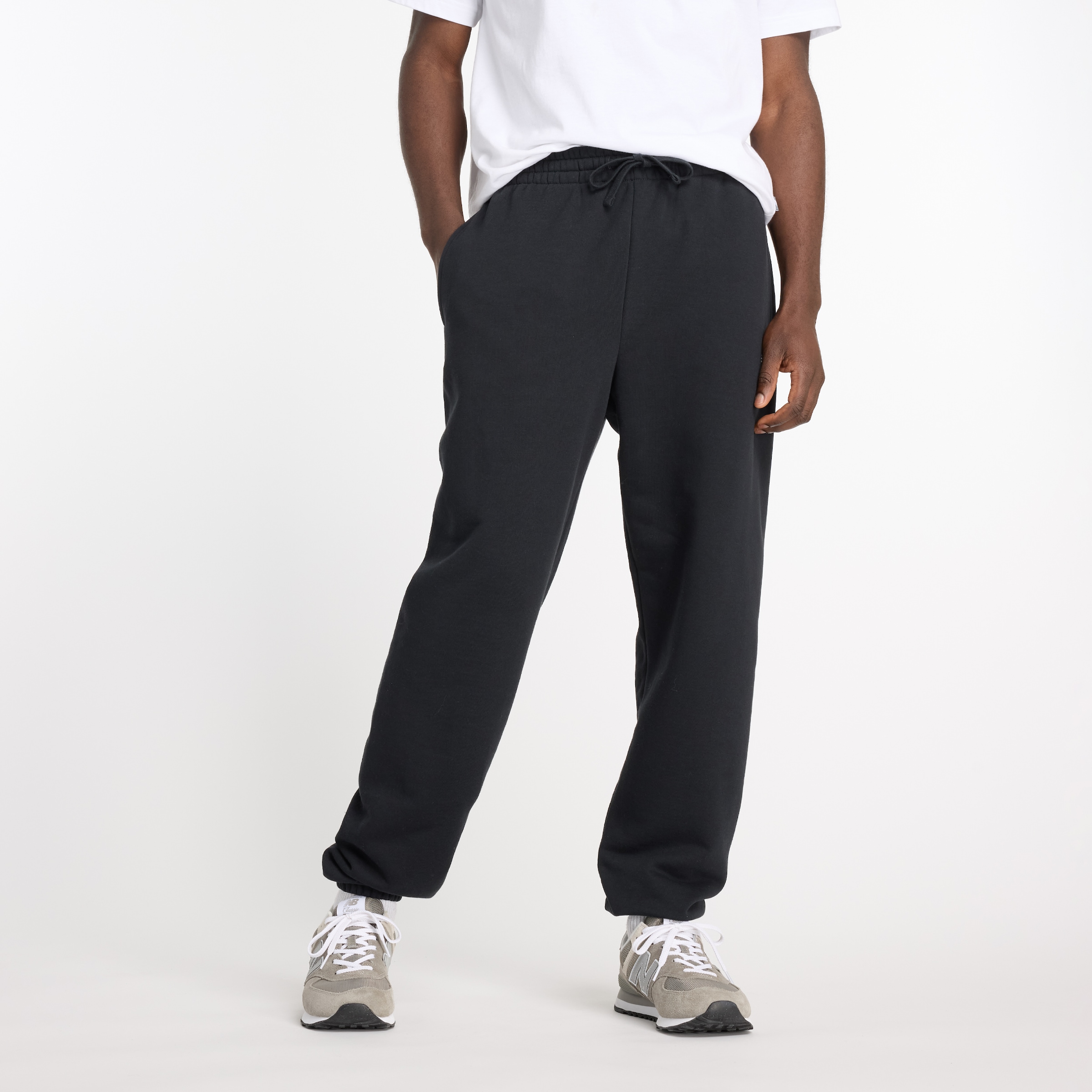 New Balance "Sport Essentials French Terry Jogger" lockere Passform, aus Baumwolle und Polyester, in den Größen S bis XXL