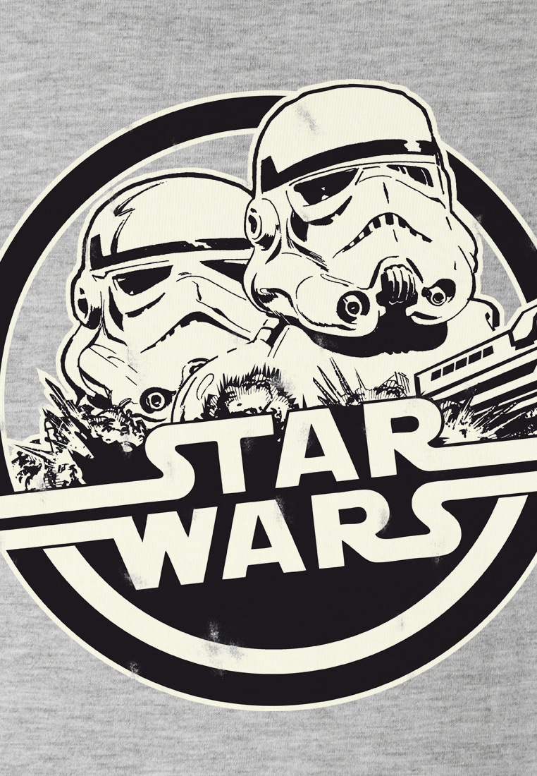 LOGOSHIRT T-Shirt »Stormtrooper - Krieg der Sterne«, mit tollem Aufdruck