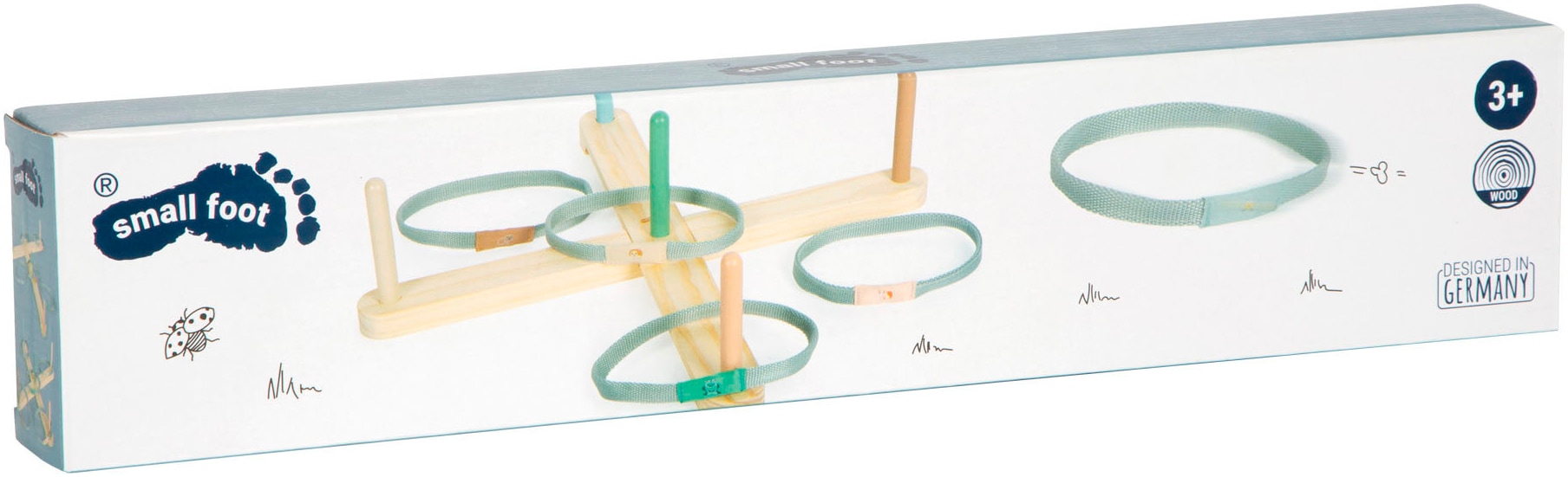 Small Foot Spiel »Ringwurfspiel Garden Buddies«