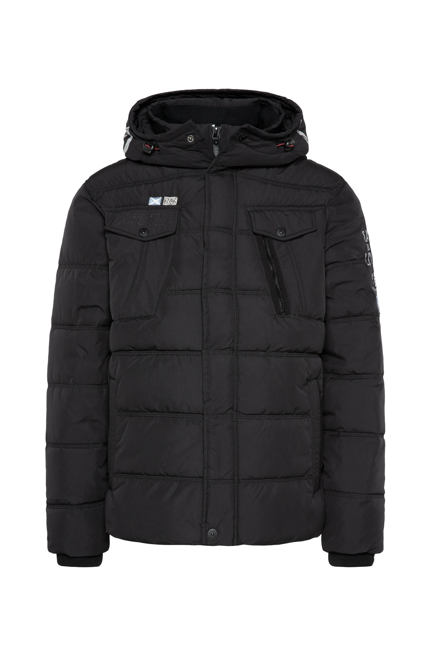 CAMP DAVID Winterjacke, mit Kapuze, mit wasserabweisender Funktion