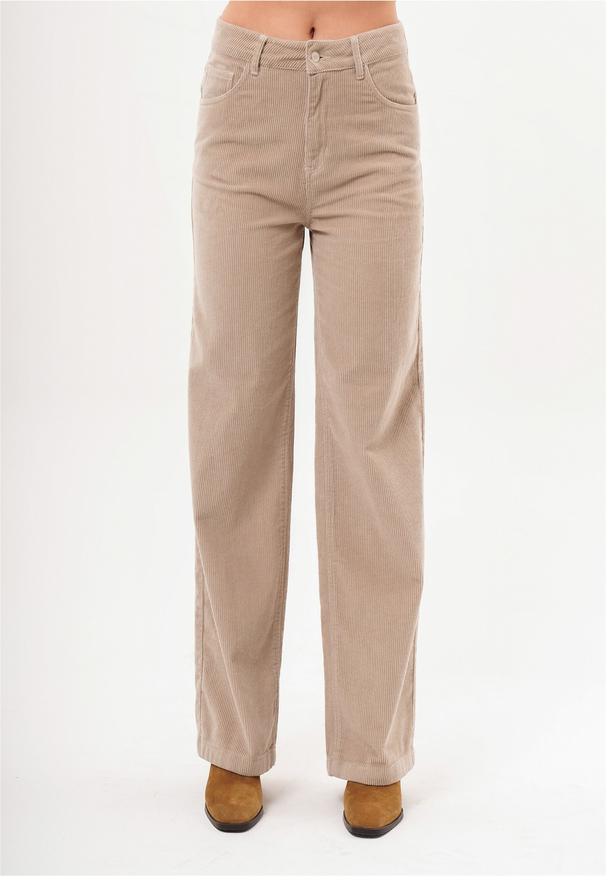 freshlions Cordhose "Jara", mit ausgestelltem Bein günstig online kaufen