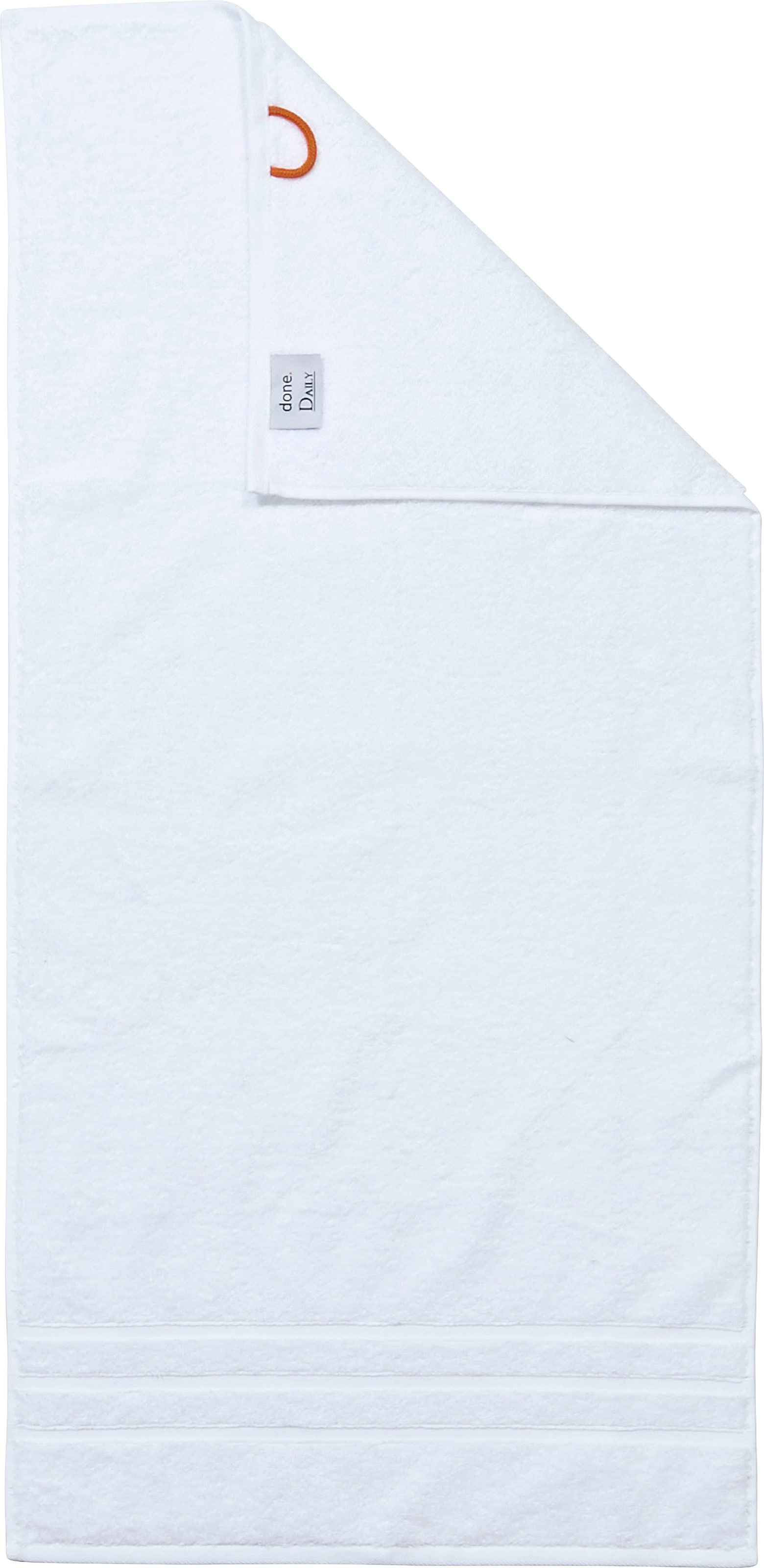done.® Handtuch Set »Daily Uni«, (Set, 4 St., 4 Handtücher (50x100 cm), Uni Farben, saugfähiges Walkfrottier
