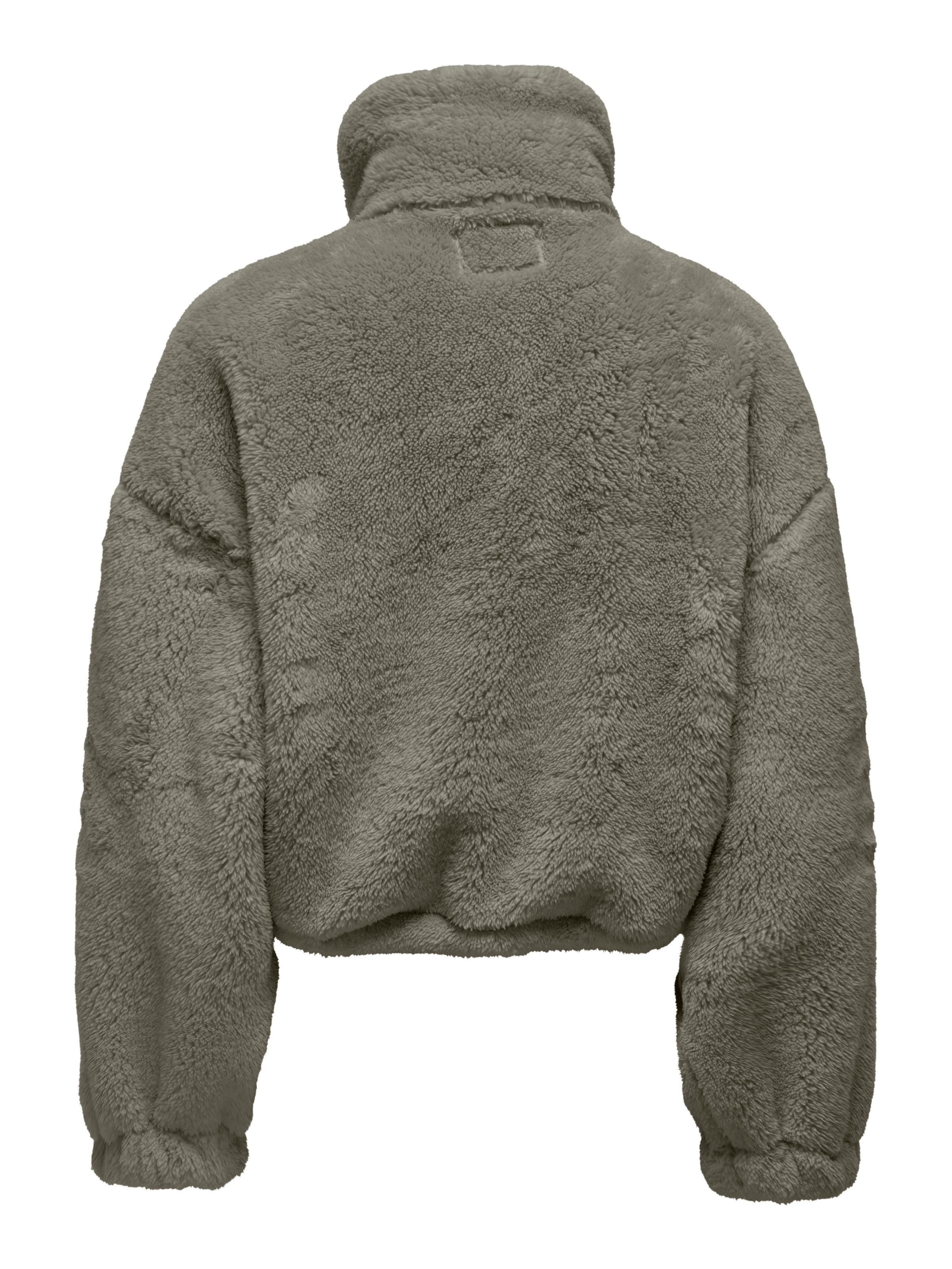 ONLY Plüschjacke "ONLANNA CONTACT LIFE SOL JACKET CC OTW" mit aufgesetzten günstig online kaufen