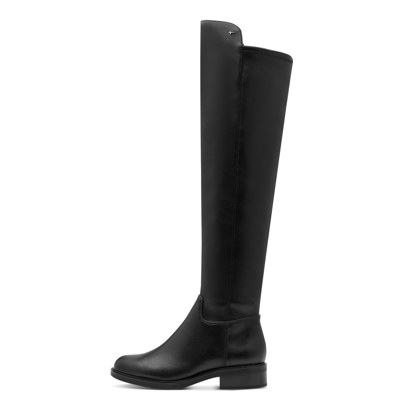 Thumbnail - Tamaris Overkneestiefel, Blockabsatz, Langschaftstiefel mit kleinem T-Logoemblem