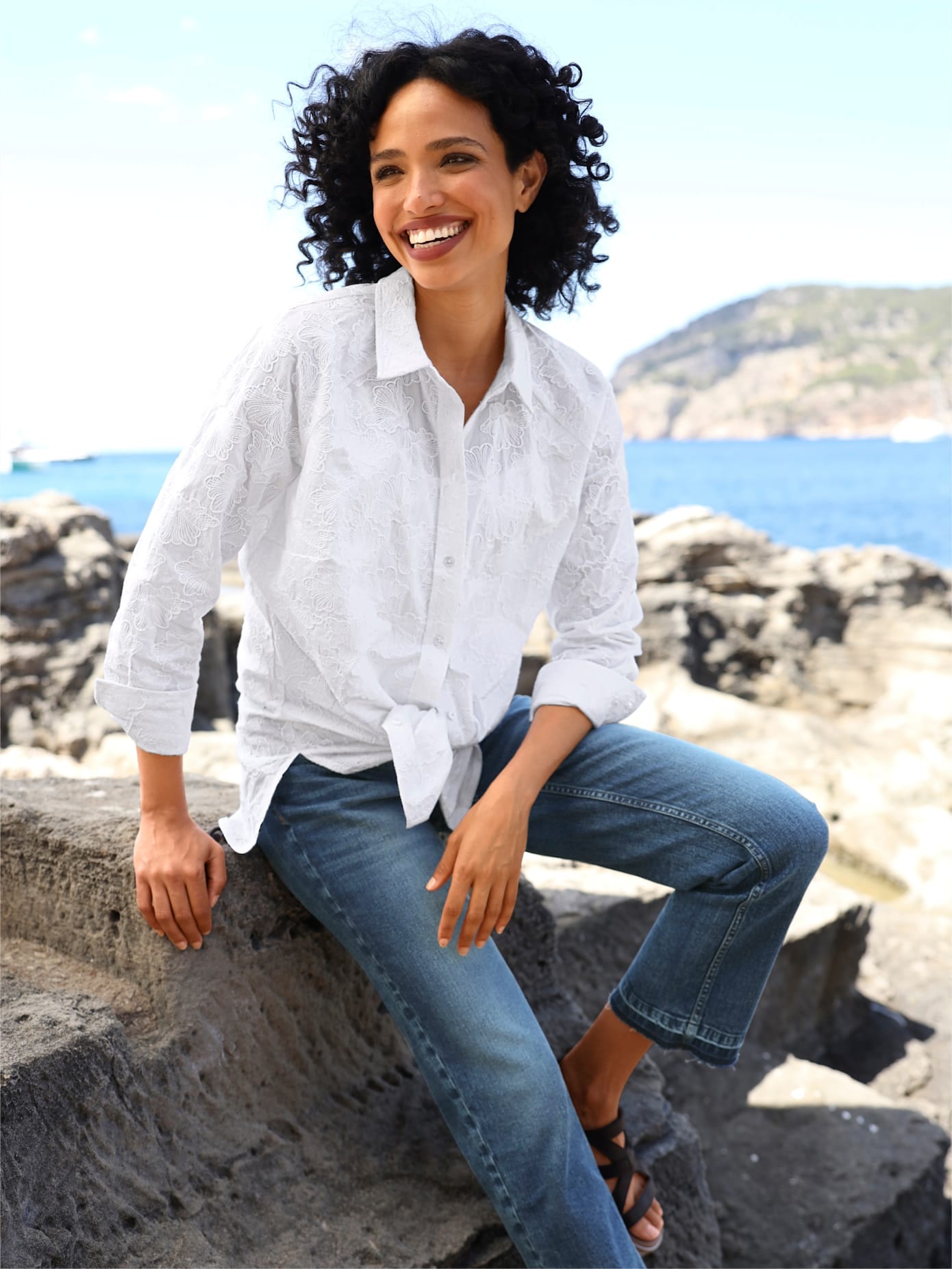 heine Langarmbluse günstig online kaufen