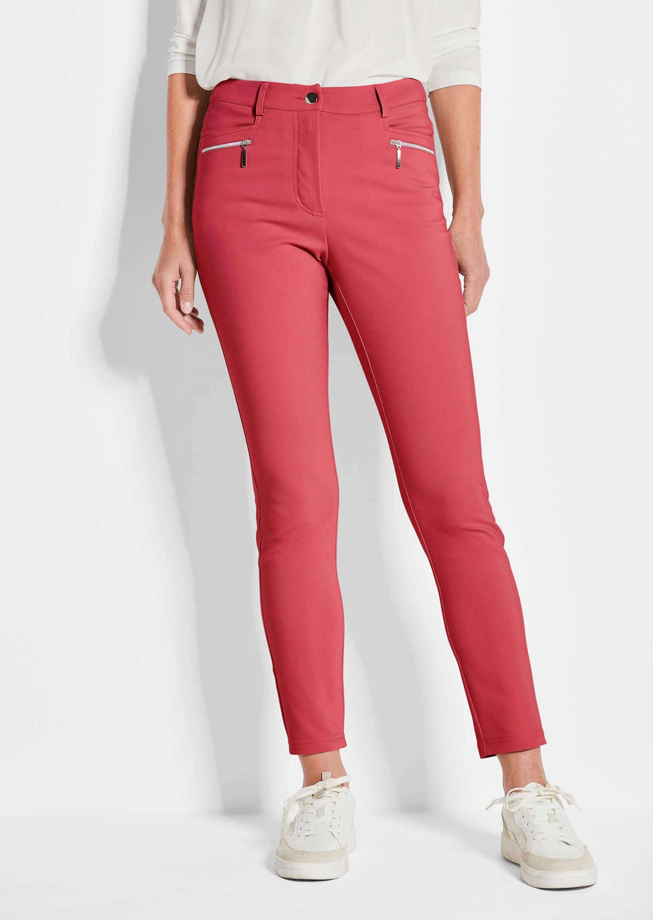 GOLDNER Stretch-Hose »Kurzgröße Lange Schlupfhose BELLA«