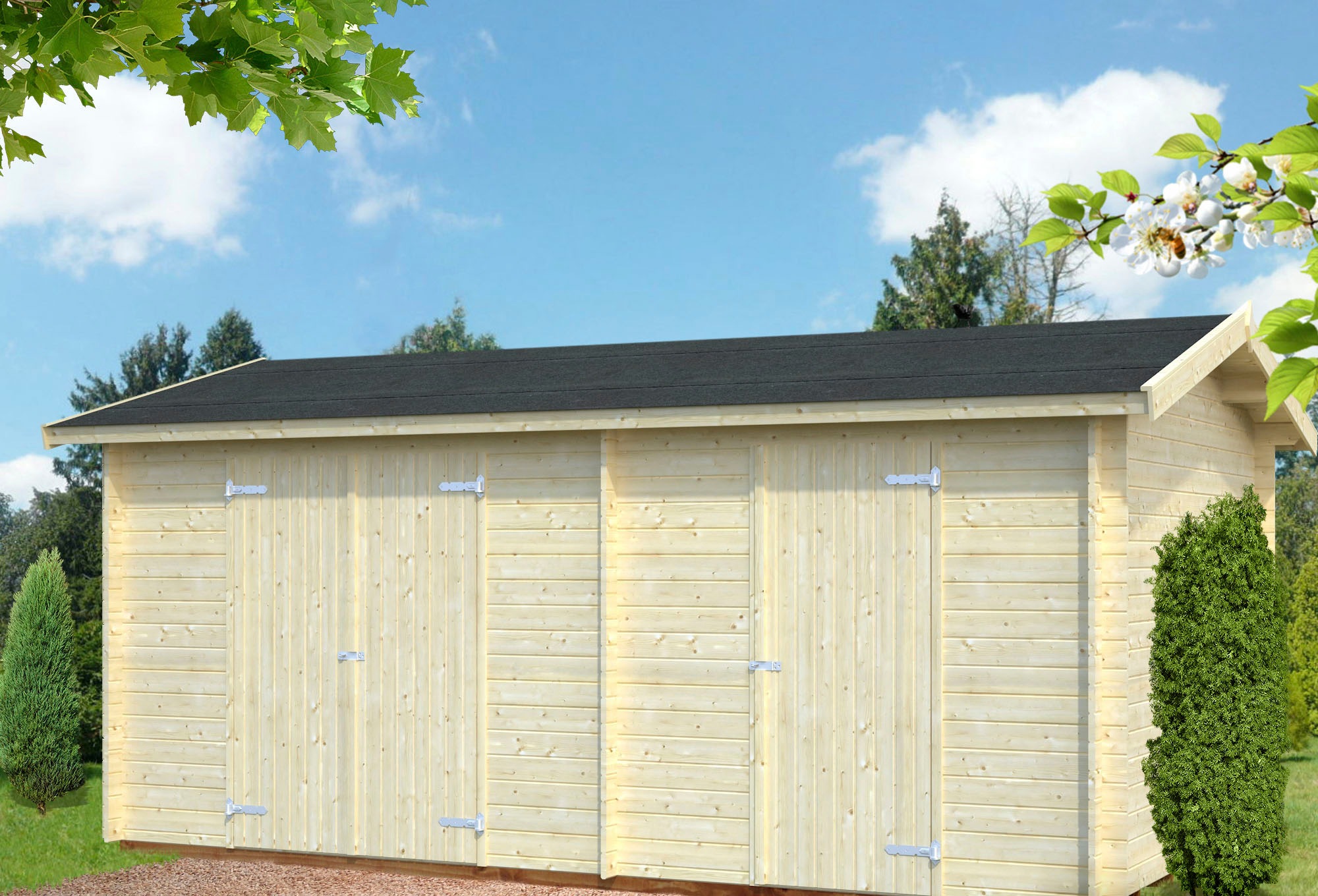 Palmako Gerätehaus »Jari«, natur