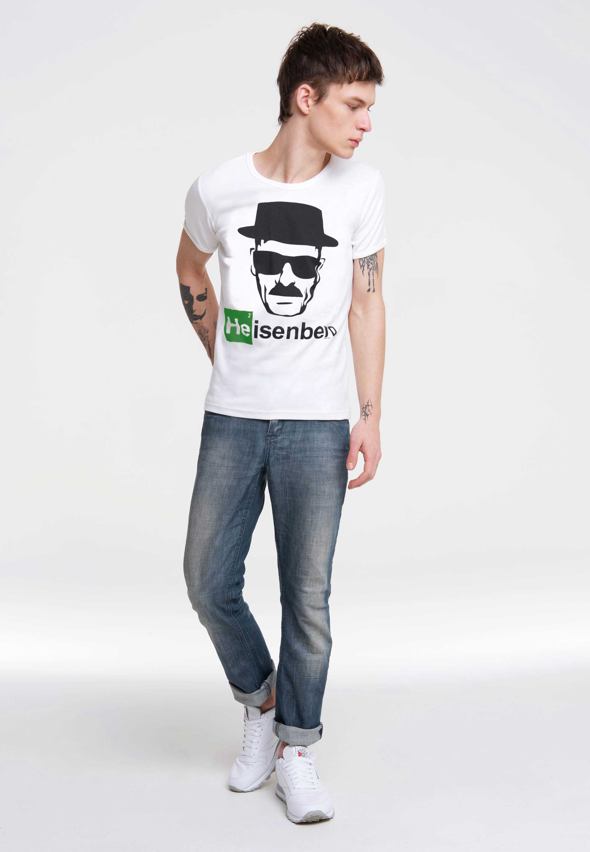 LOGOSHIRT T-Shirt »Heisenberg«, mit coolem Heisenberg-Print