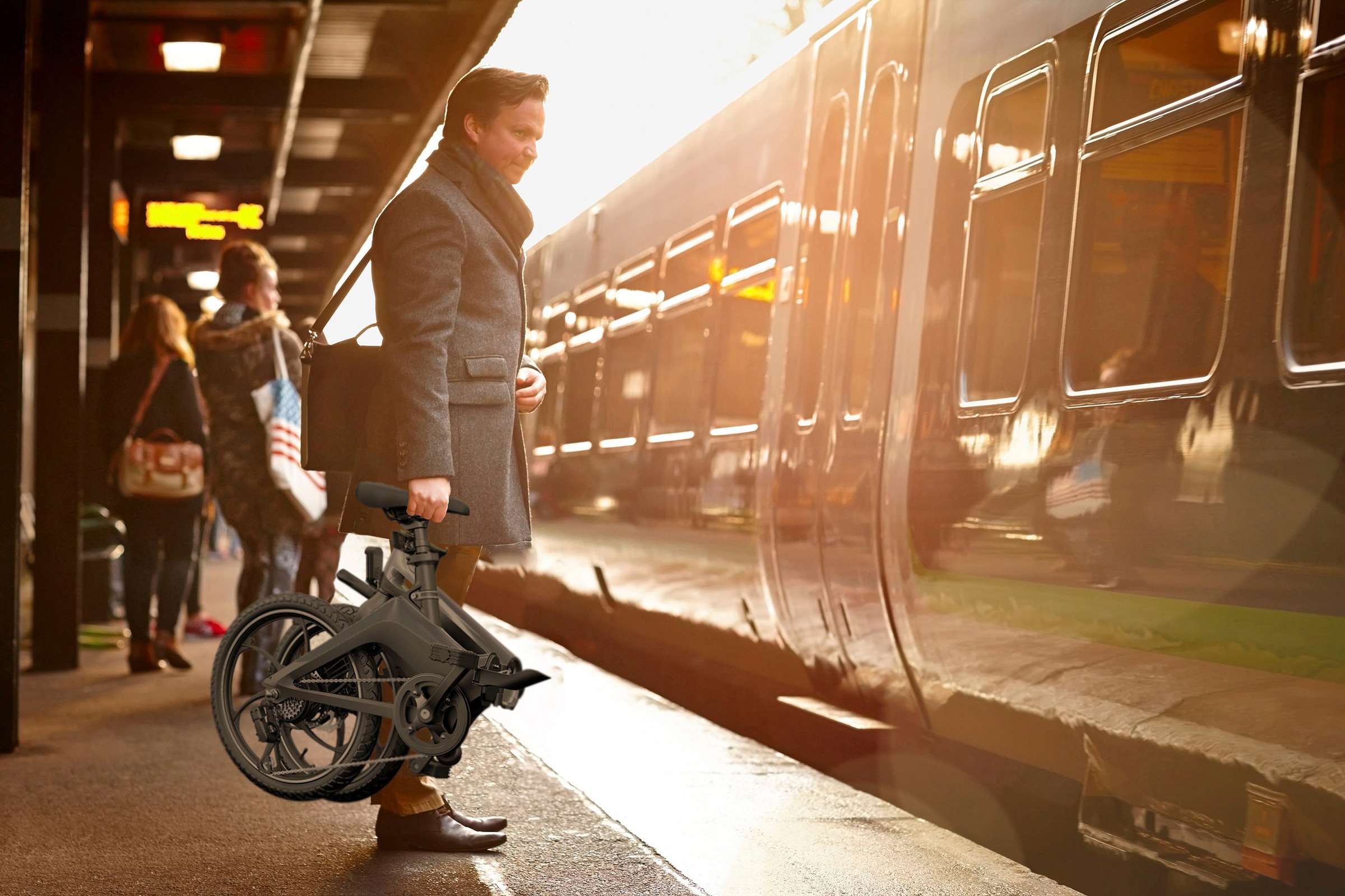 SachsenRad »F11 MagPuma mit Transporttasche« 6 Gang Shimano Kettenschaltung Heckmotor 250 W