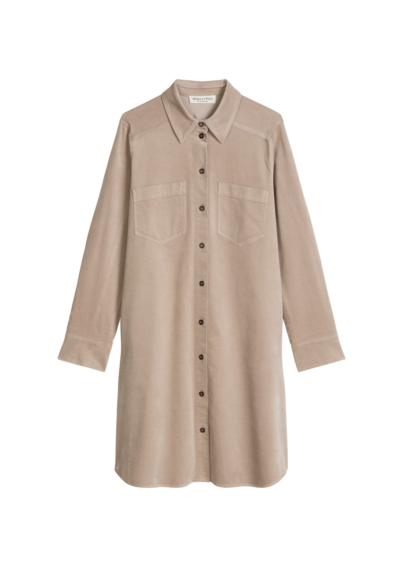 Marc O'Polo Hemdblusenkleid »aus Organic Cotton Stretch«