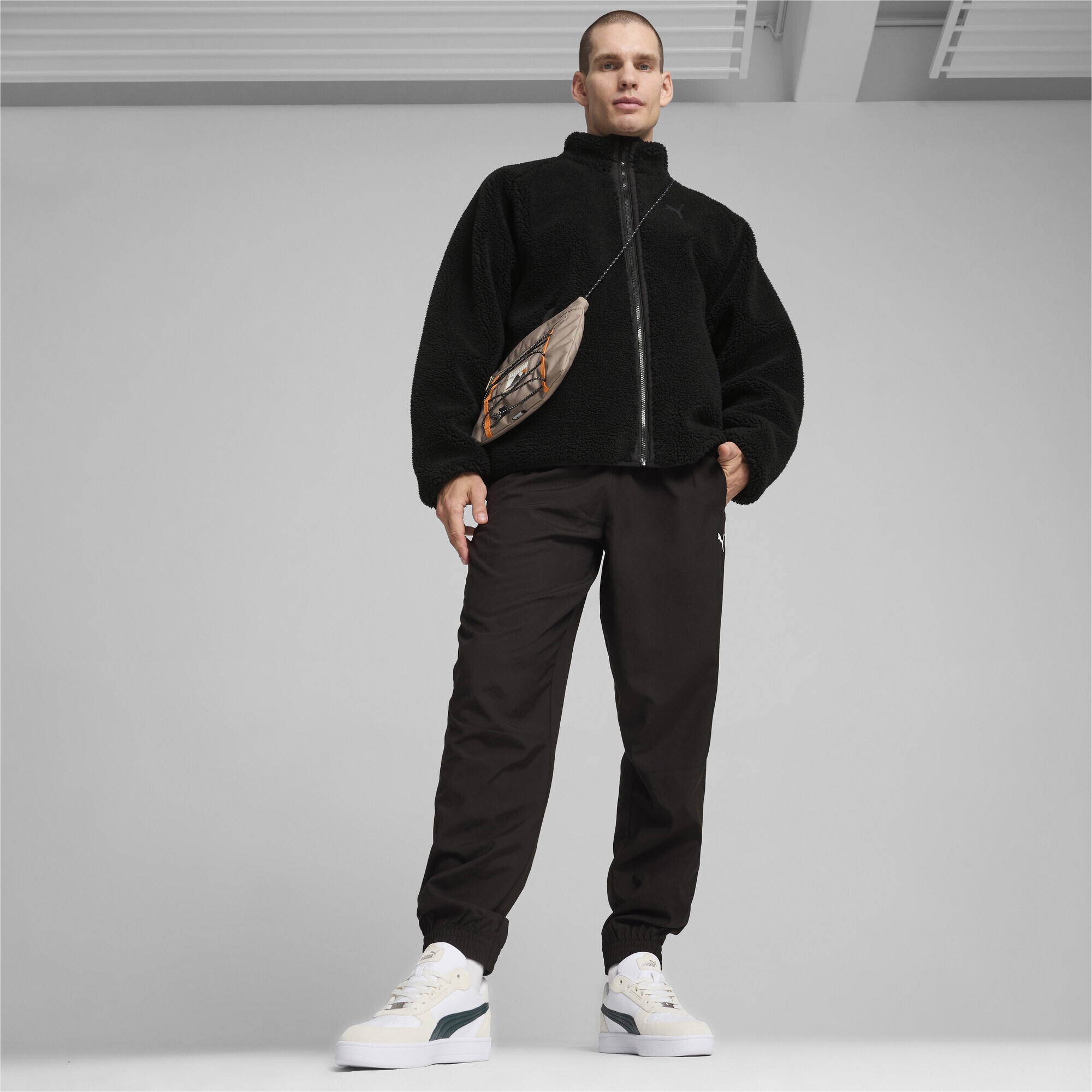 PUMA Winterjacke »Wendbare Sherpajacke Herren«