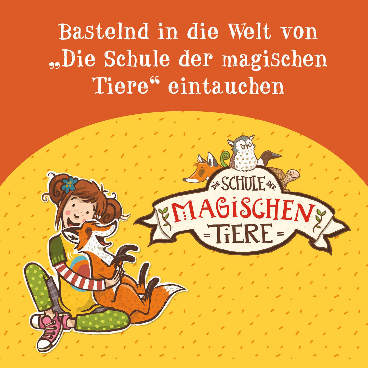 Kosmos Kreativset »AllesKönnerKiste, Die Schule der magischen Tiere, Tiere filzen«