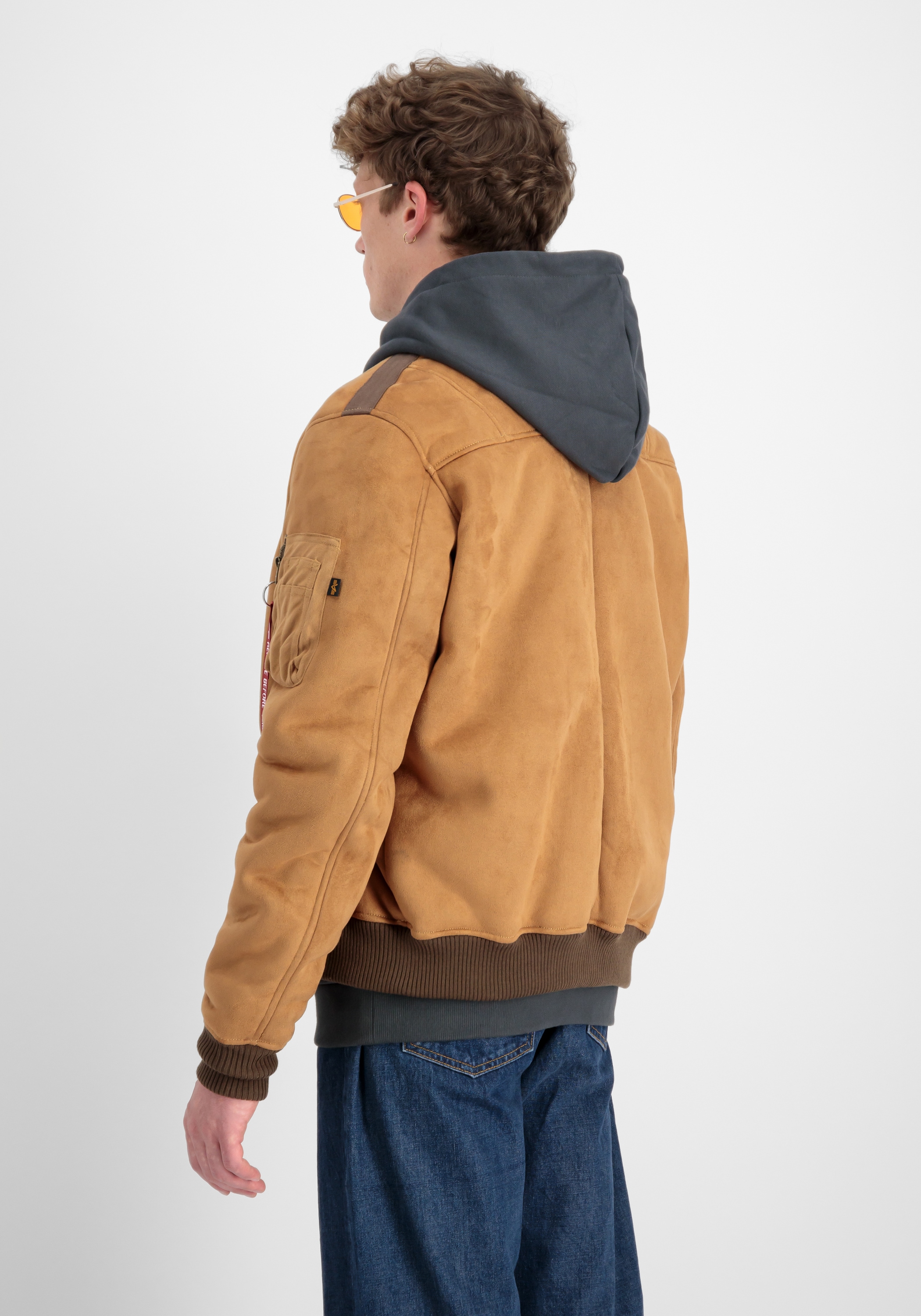 Alpha Industries Bomberjacke »MA-1 Faux Suede«