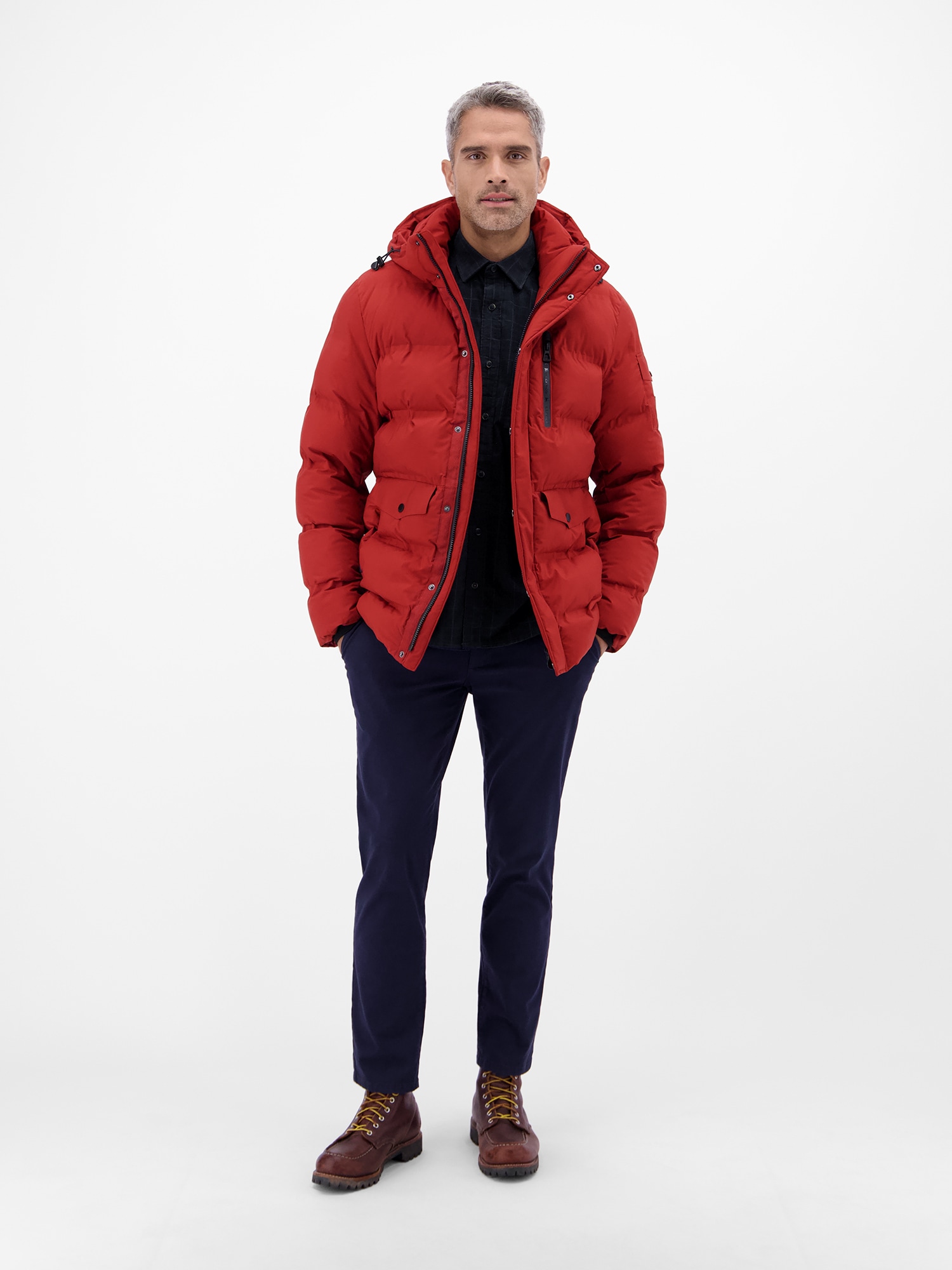 LERROS Karohemd »LERROS Kariertes Cordhemd - robuste Struktur für jeden Tag«