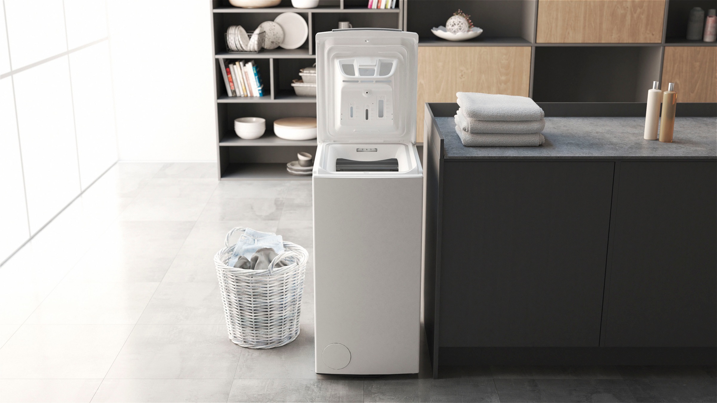 BAUKNECHT Waschmaschine Toplader »WMT Eco Shield 6523 C«, WMT Eco Shield  6523 C, 6,5 kg, 1200 U/min online bestellen | BAUR