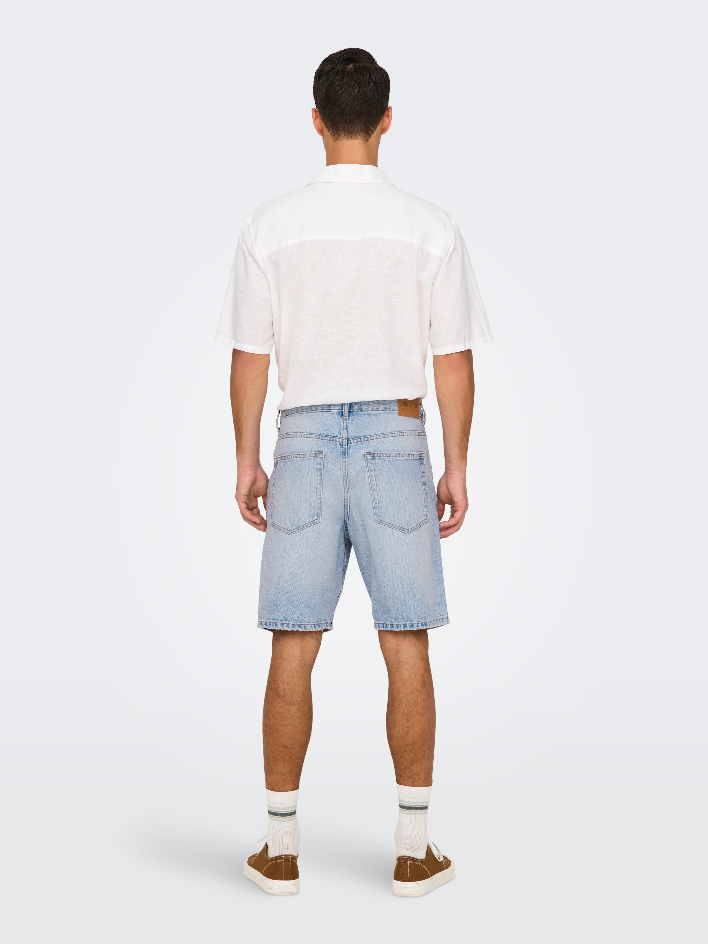 ONLY & SONS Shorts »ONSEDGE LB 2041 AZG DNM SHORTS«